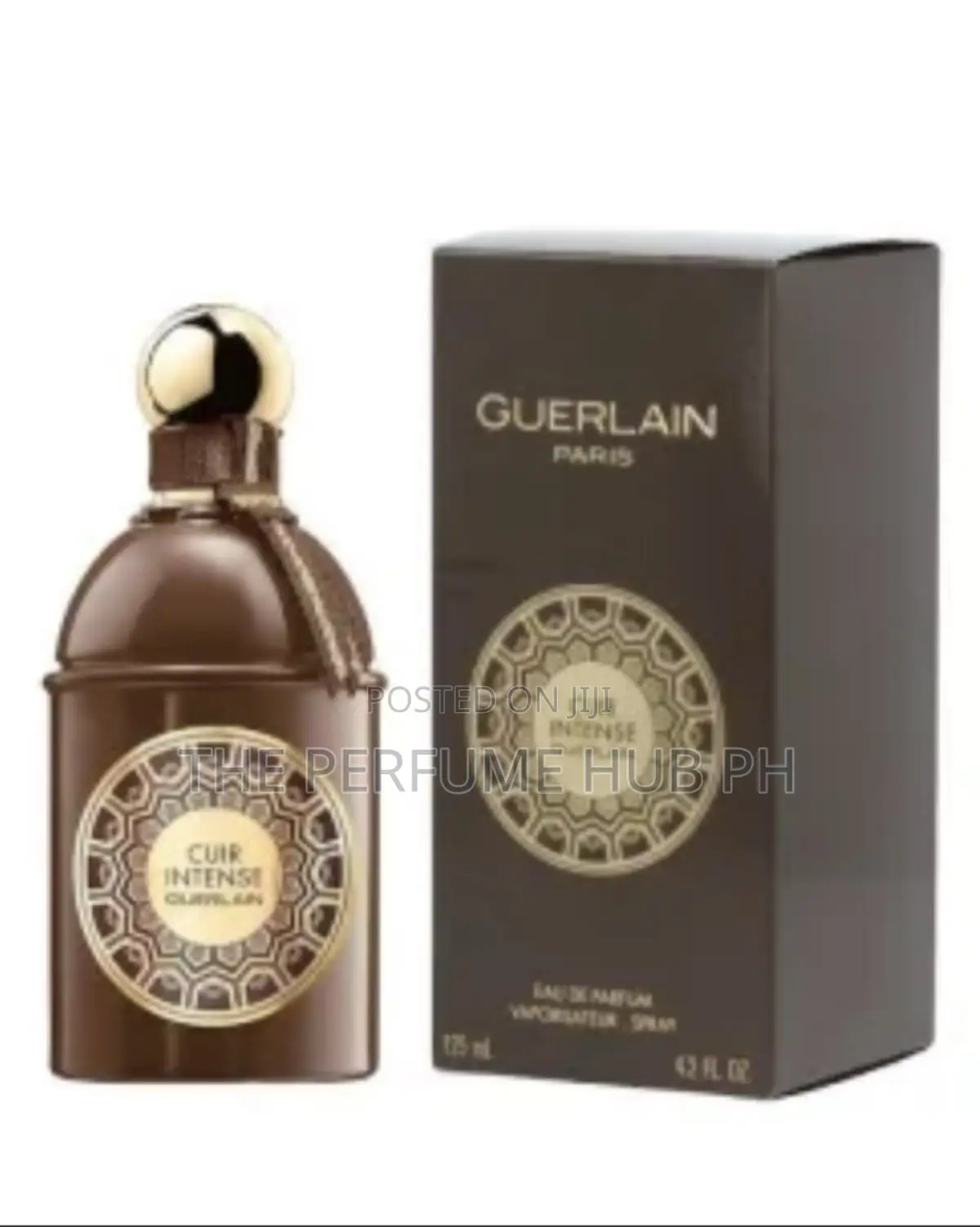 Guerlain Cuir Intense Edp 125ml for Men Boxed