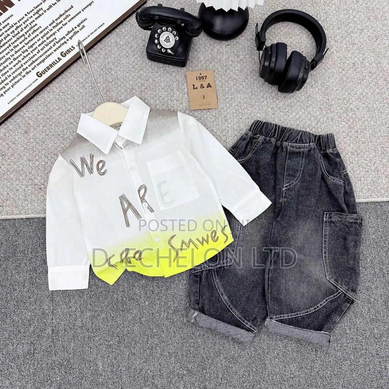 Retail>2pcs Kids Luxury Set , Sizes2-10yrs