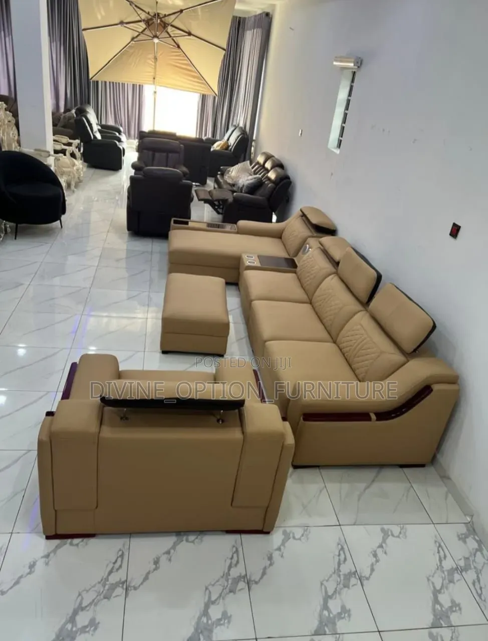 L Shape Sofa Chair