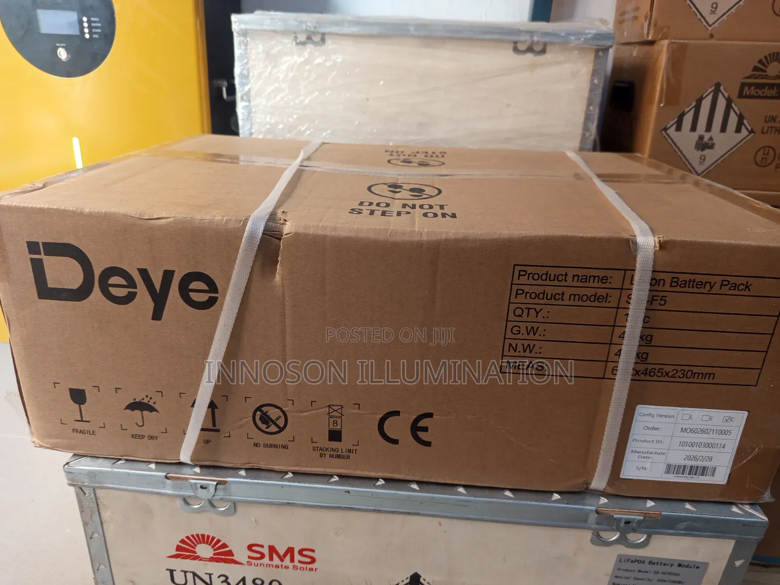 5kwh 48v Deye Lithium Ion Phosphate Lifepo4 Battery