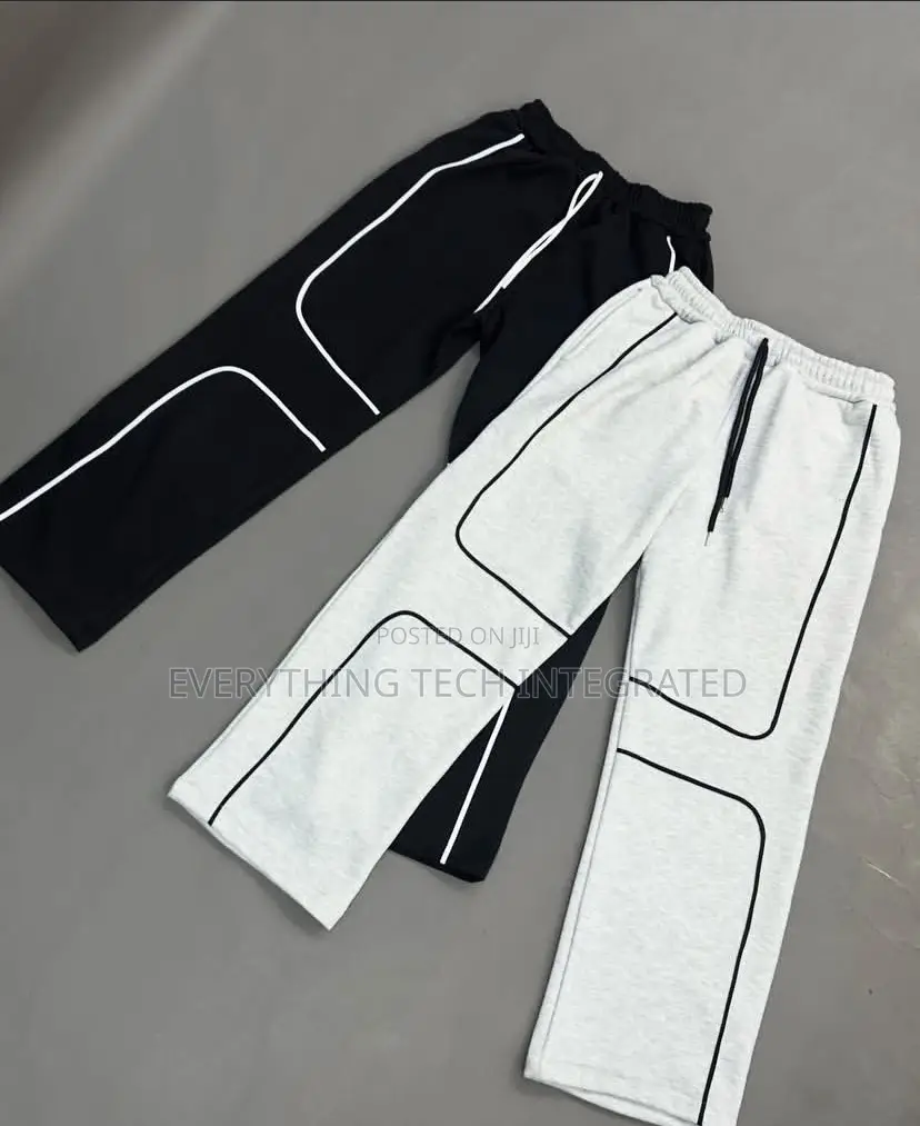 Striped Casual Unisex Joggers
