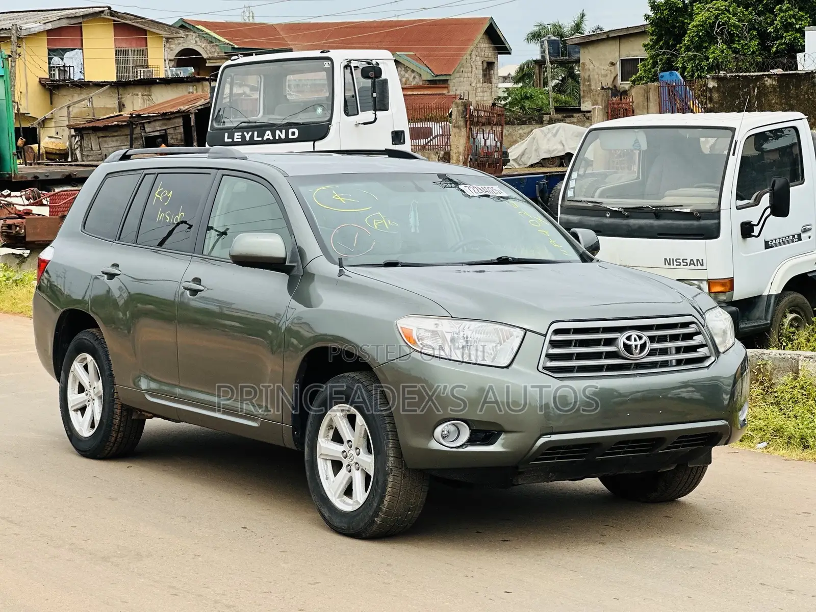 Toyota Highlander Sport 2008 Green