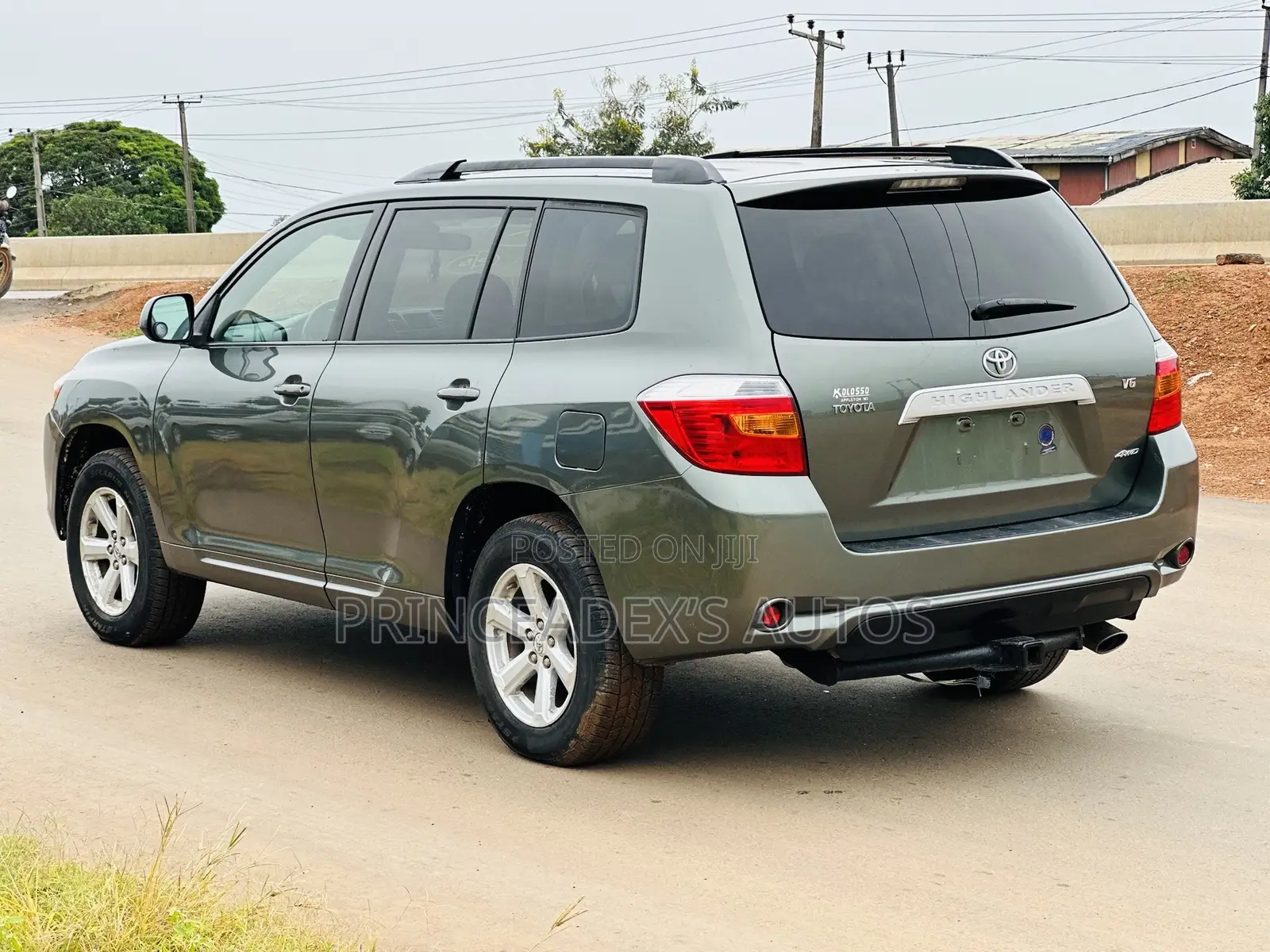 Toyota Highlander Sport 2008 Green