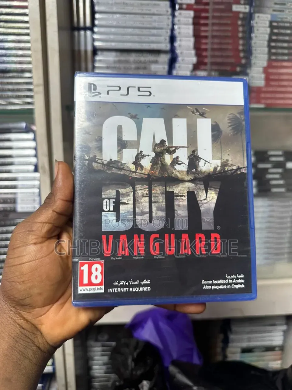 Playstation 5 Disc Call of Duty Vanguard