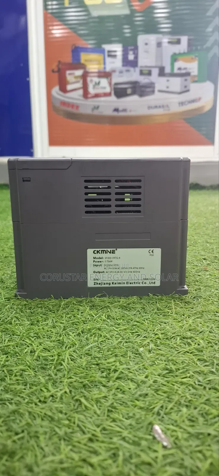 Ckmine 0.75kw Solar Pump Inverter (Sp200-0r7g-4)– Dc to 3-Phase Ac VFD