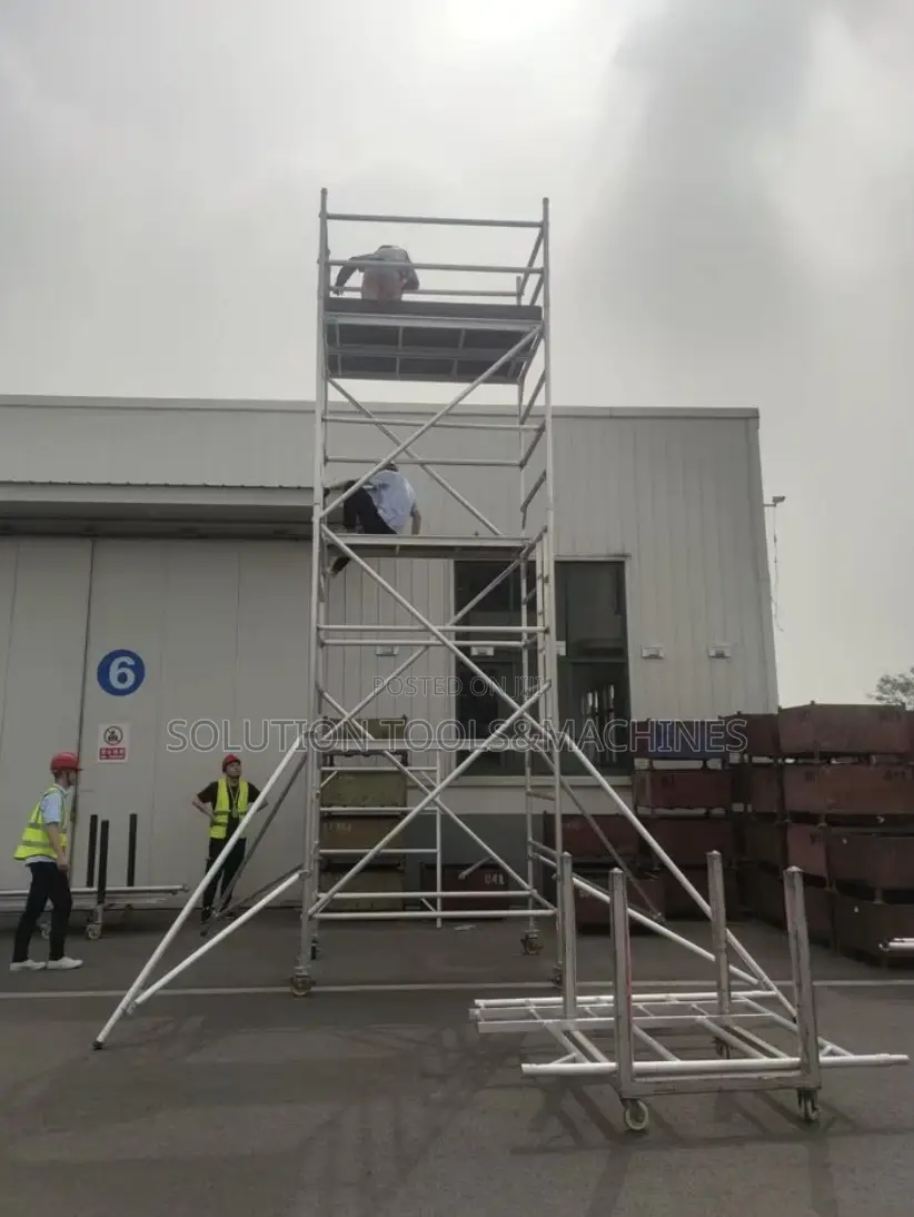 Aluminium Mobile Scaffold (Complete) 12m