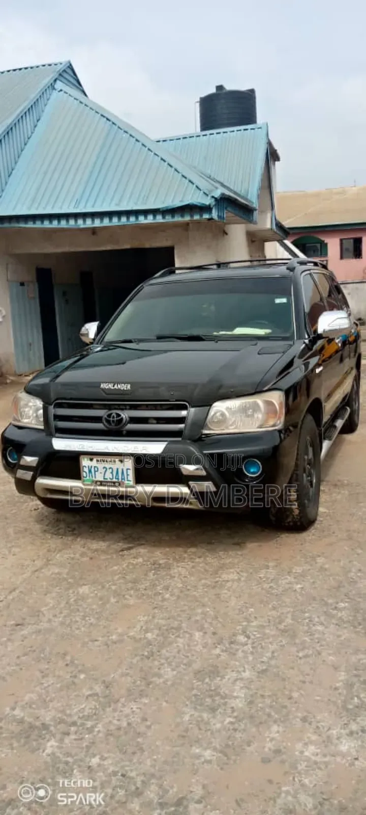 Toyota Highlander 2005 Black