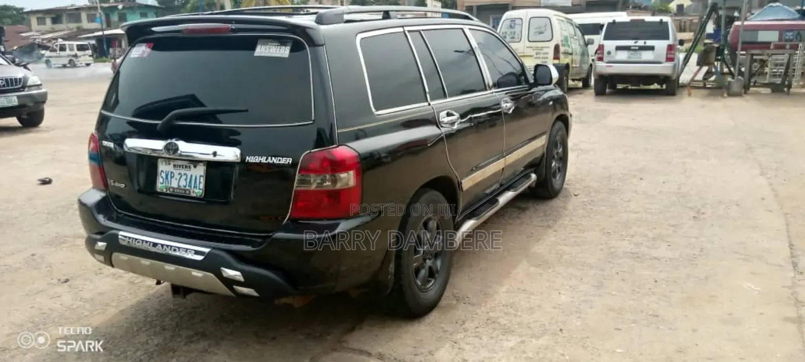 Toyota Highlander 2005 Black