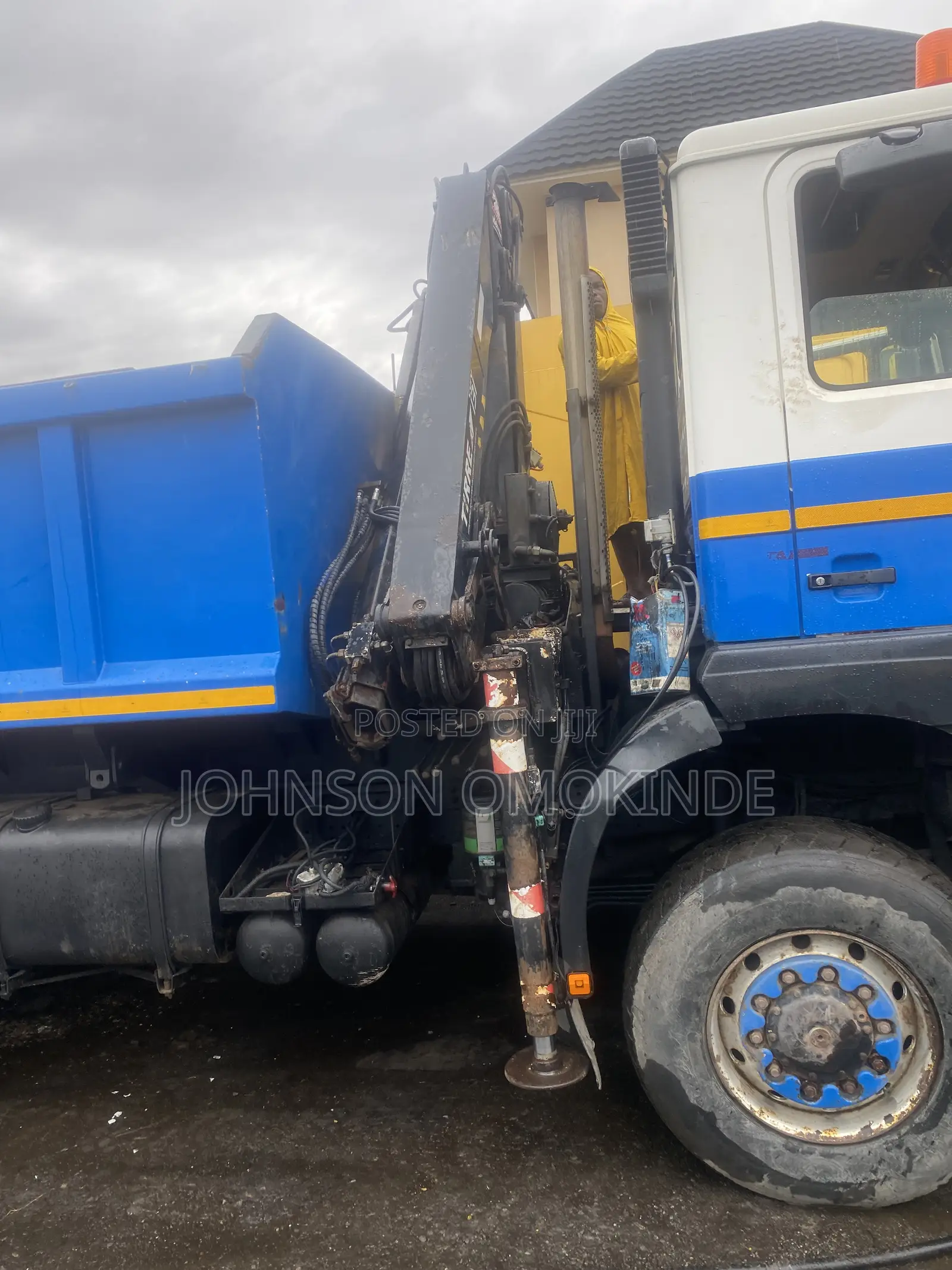 Man Diesel Tipper Hiab