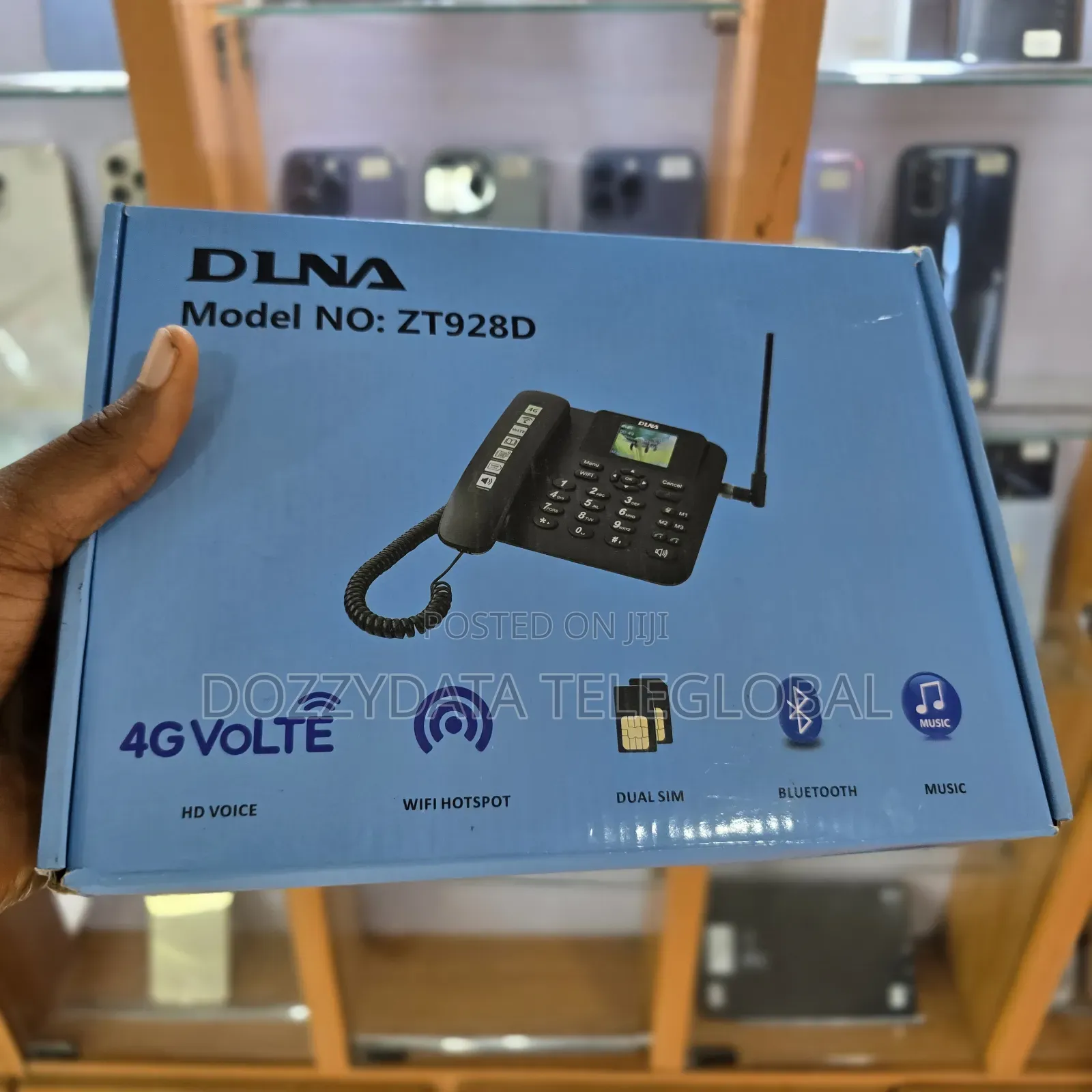 Dlna Zt928d 4g Lte Fixed Wireless Desk Phone With Dual Sim Support