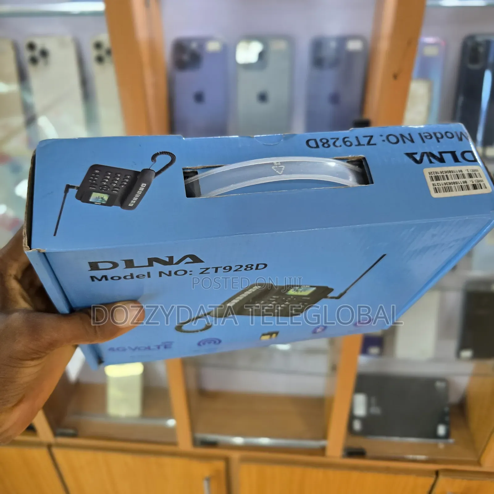 Dlna Zt928d 4g Lte Fixed Wireless Desk Phone With Dual Sim Support
