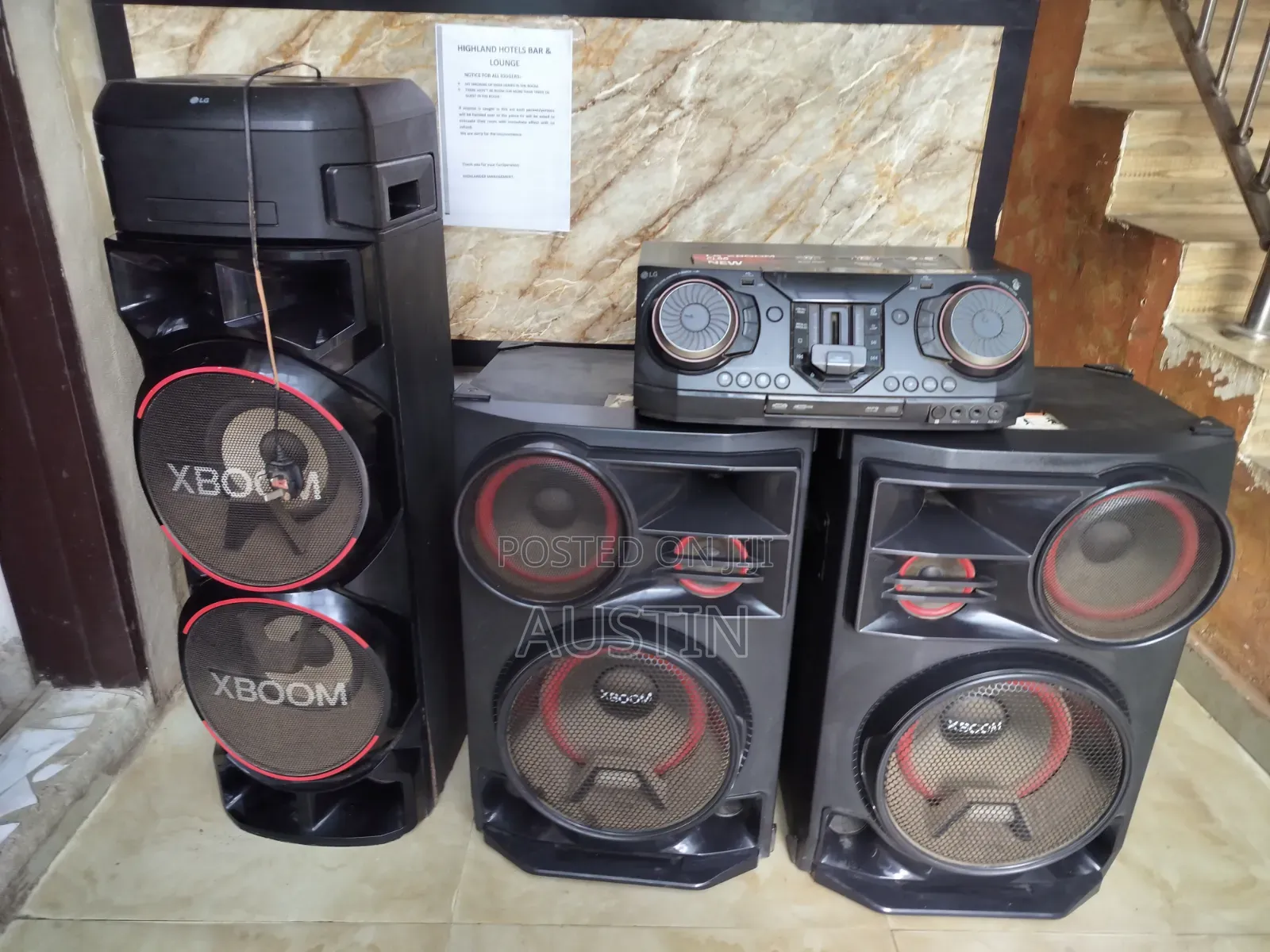 Lg X Boom Super Power Cl98