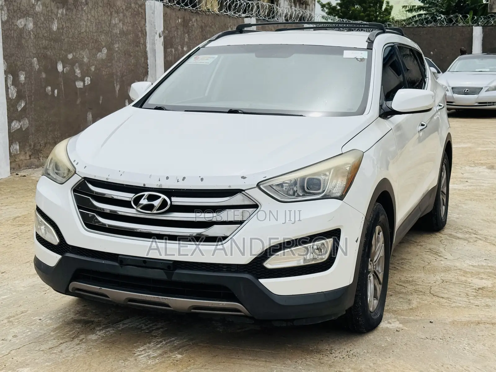 Hyundai Santa Fe 2015 White