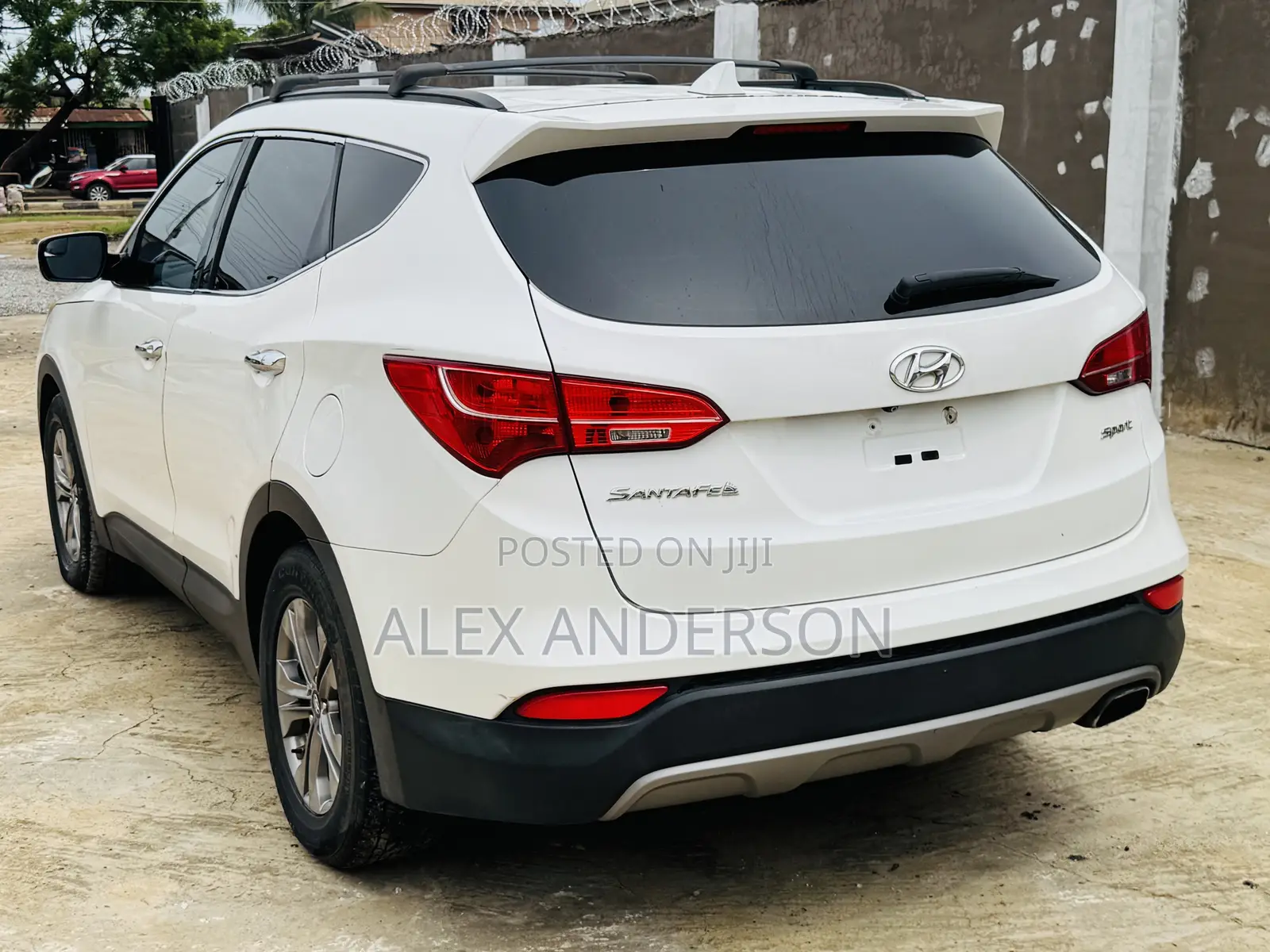 Hyundai Santa Fe 2015 White