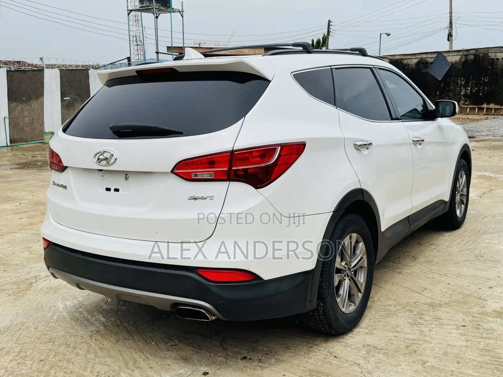 Hyundai Santa Fe 2015 White