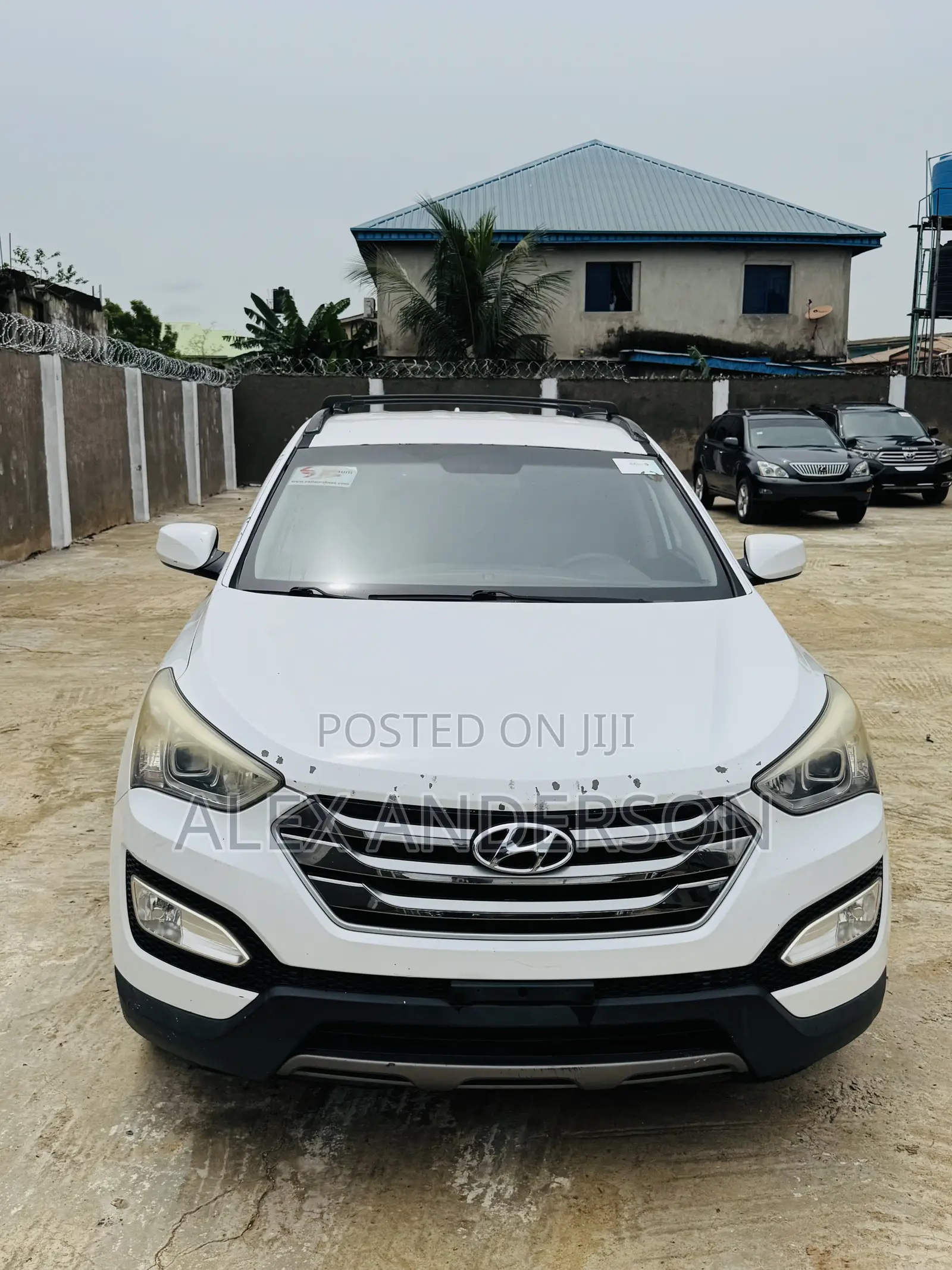 Hyundai Santa Fe 2015 White