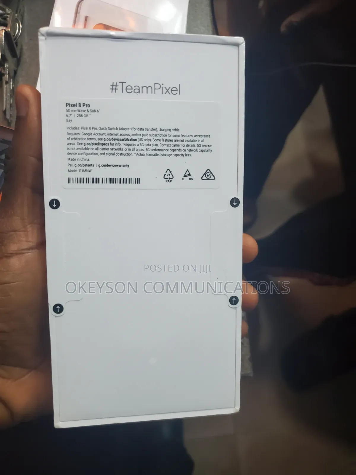 New Google Pixel 8 Pro 256 GB Blue
