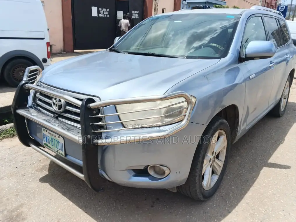 Toyota Highlander 2009 Blue