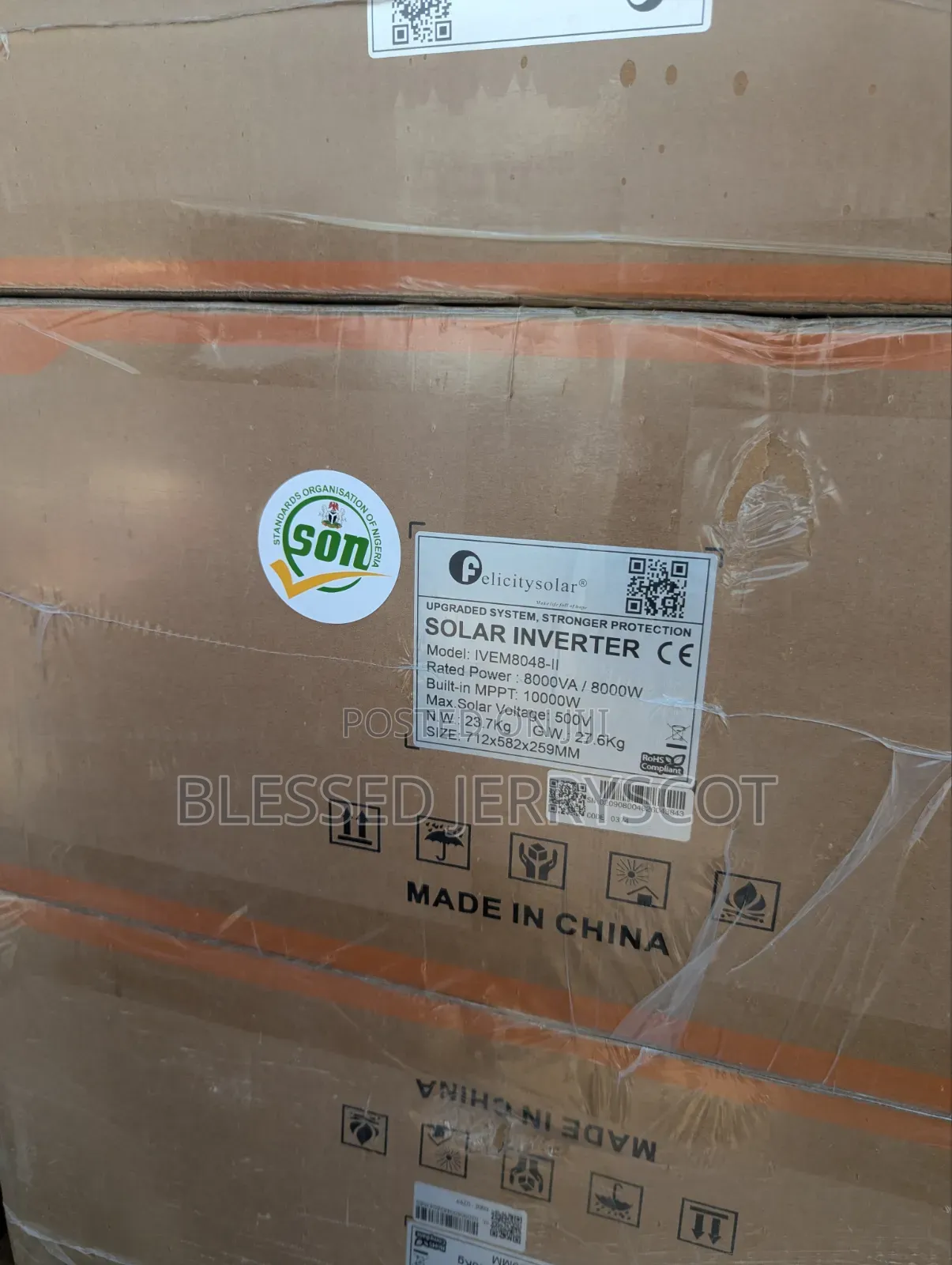 Felicity Ivem 8kva 48v Hybrid Solar Inverters Available in Stock.