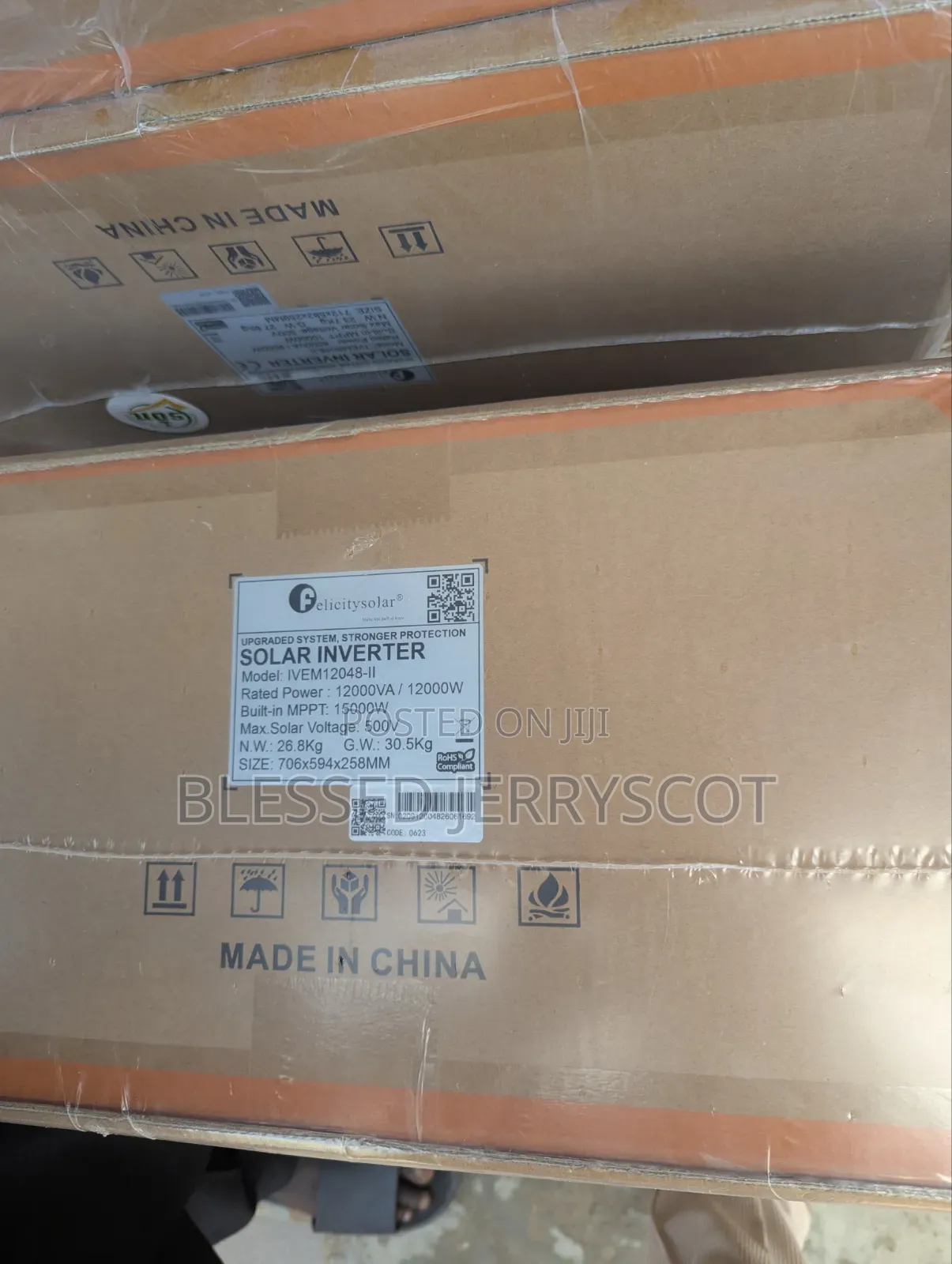 Felicity Ivem 12kva 48v Hybrid Solar Inverters Available in Stock.