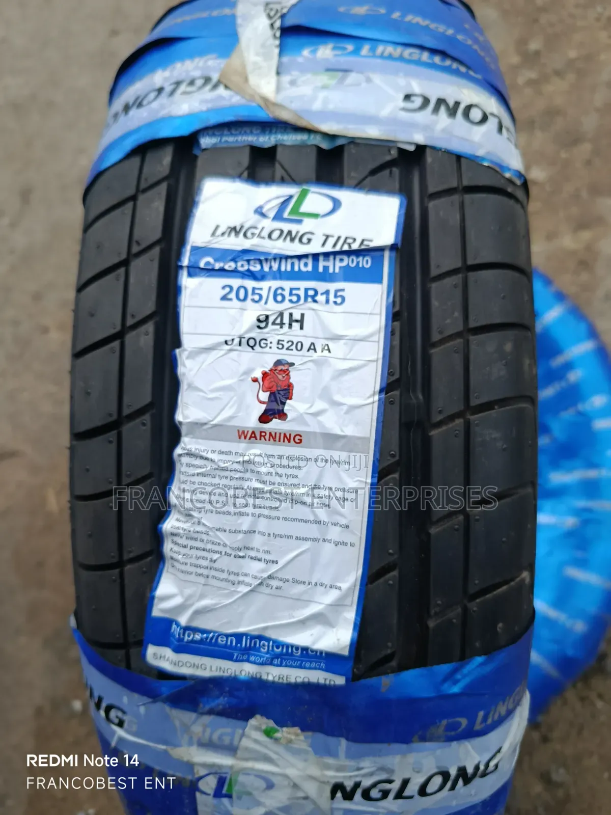 205/65r15 Linglong Tire