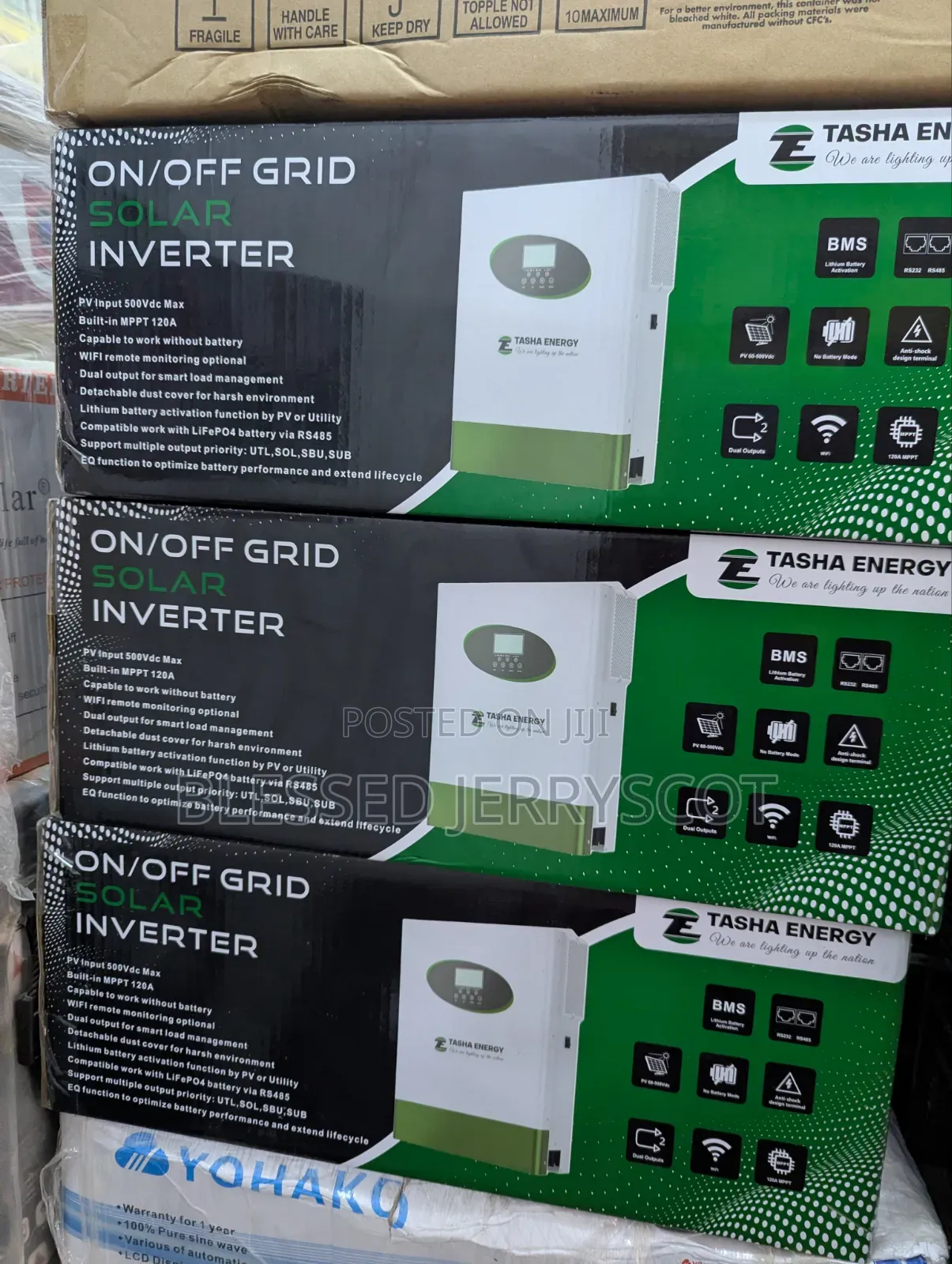 Tasha Energy 6.2kw 48v Hybrid Solar Inverters Available in Stock.
