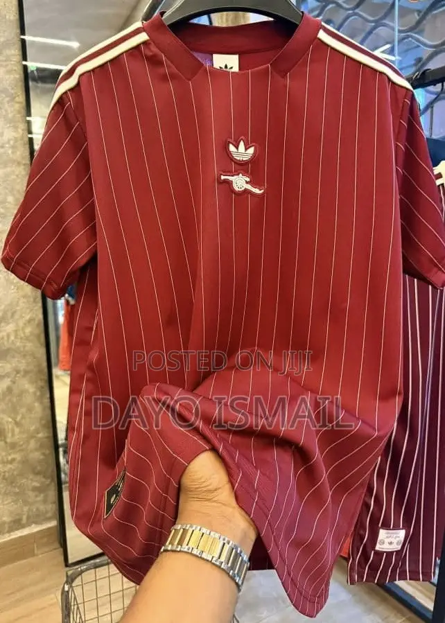 Men’S Retro Arsenal Inspired Football Jersey