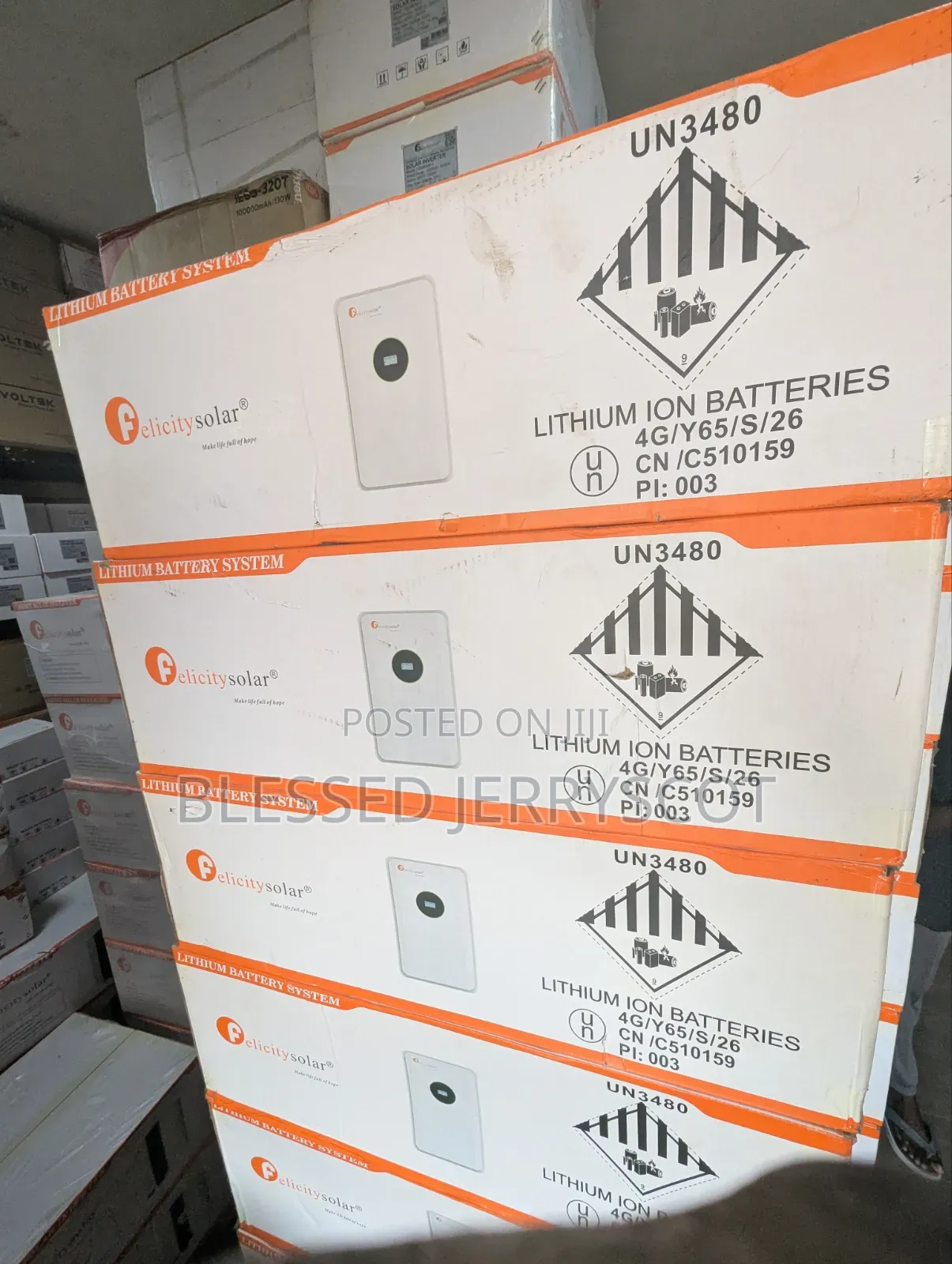 Felicity 5kwh 48v Lithium Ion Solar Inverter Batteries Available 