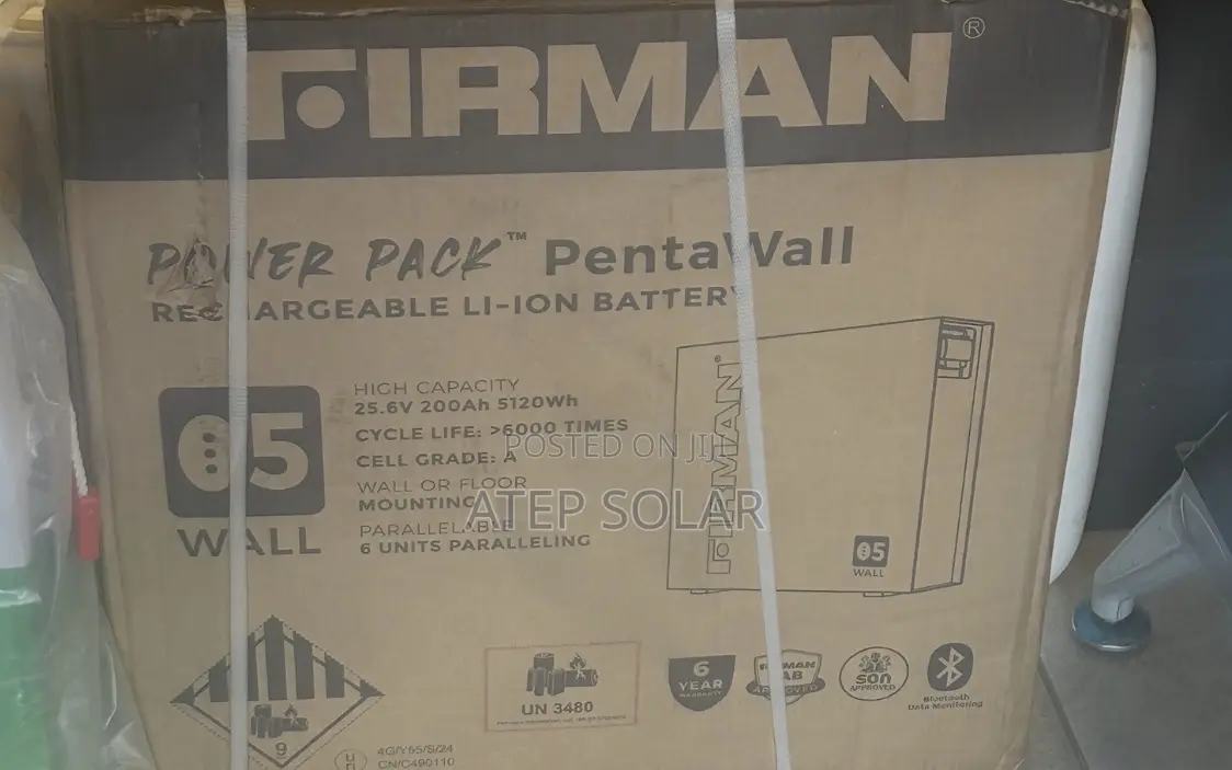 Firman 5kwh Lithium Battery 24 48v