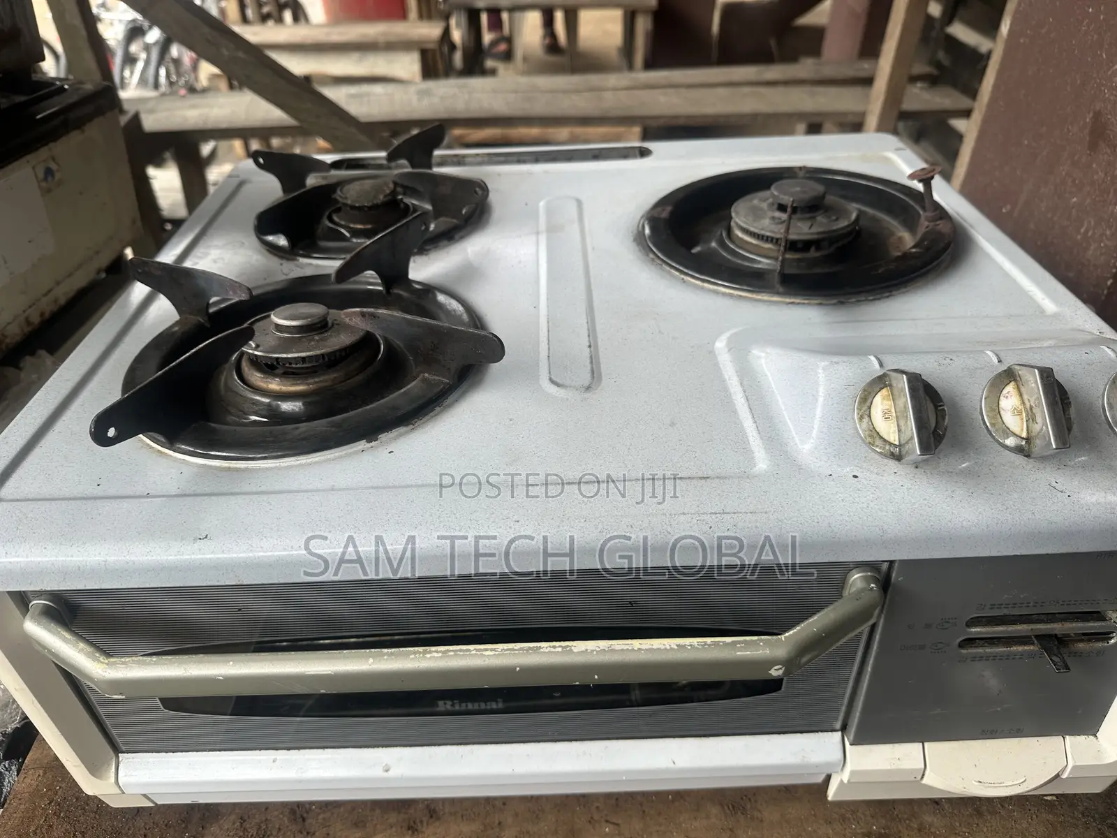 Foreign Used Burner With Oven
