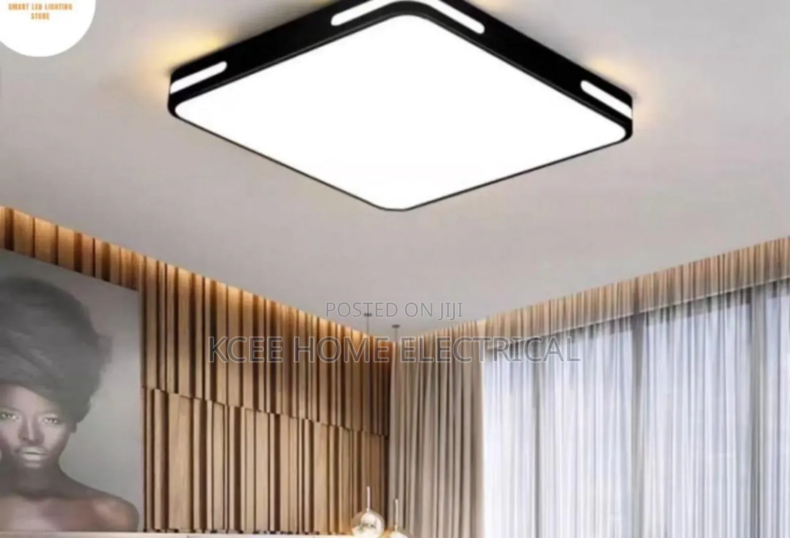 Modern Square Led Ceiling Light for Living Room Bedroom