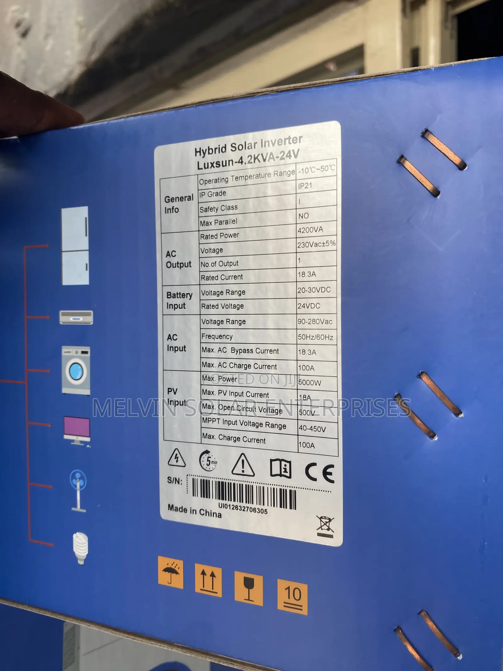 4.2kva 24v Luxsun Solar Hybrid Inverter Available in Store Right Now