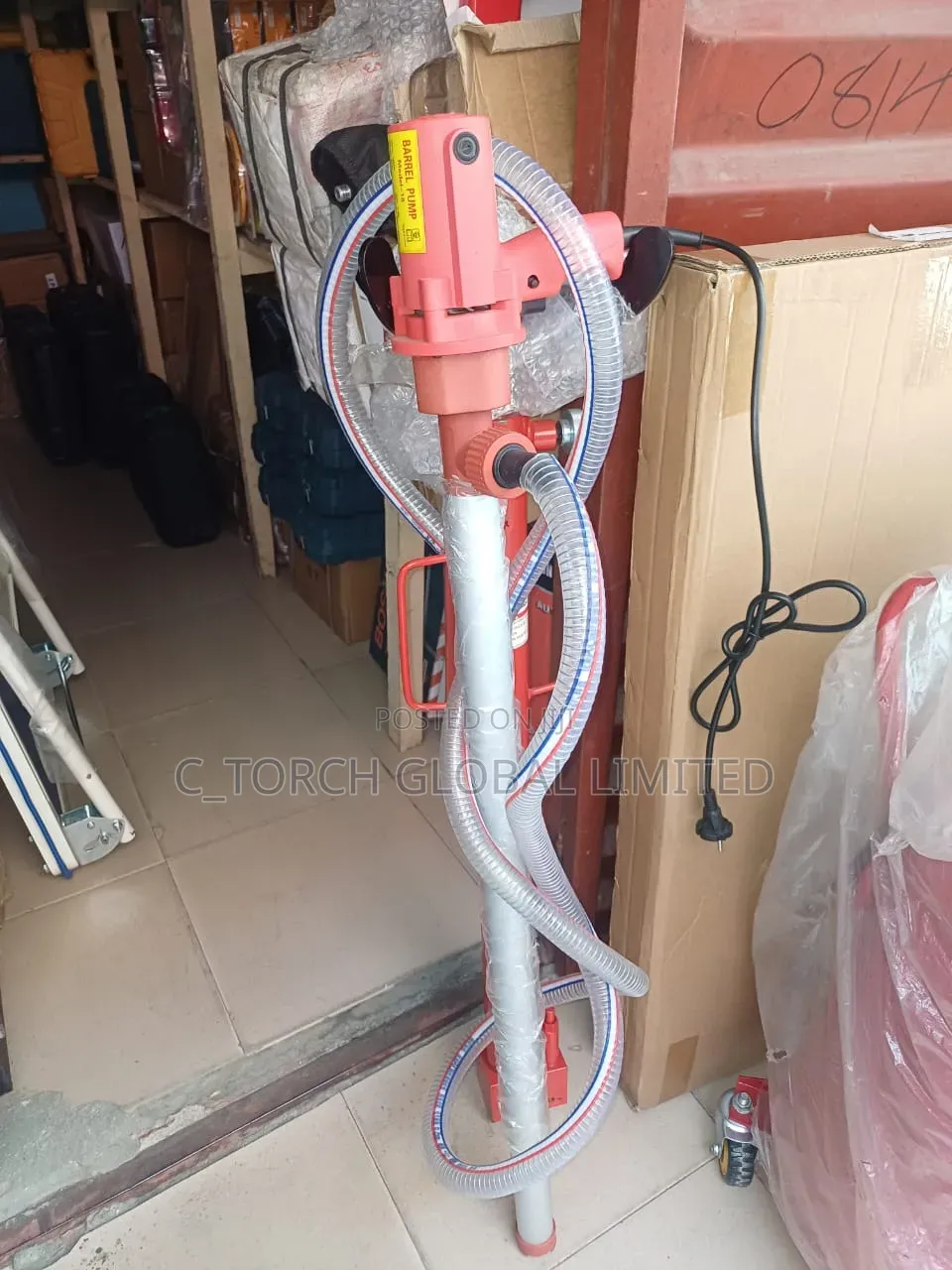 Electric Drum Barrel Pump,