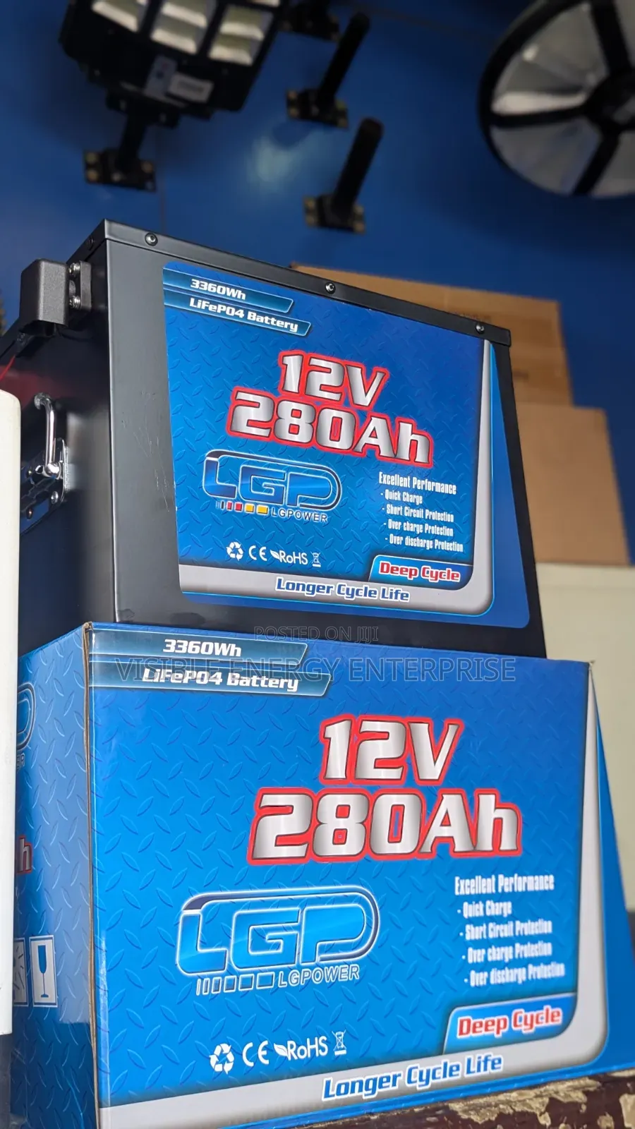 LGP Power 280ah 12v Lifepo4 (Lithium Iron Phosphate)