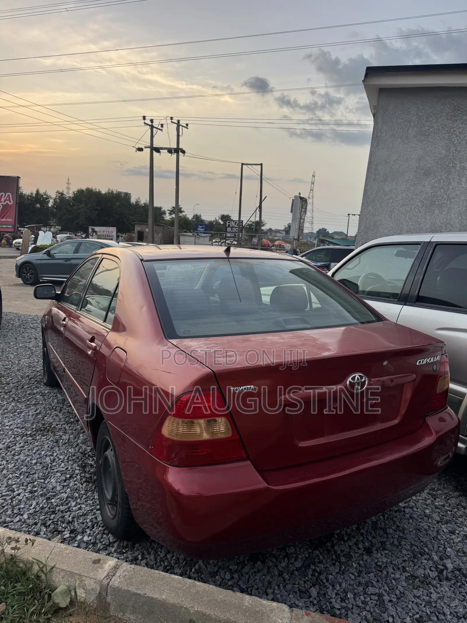 Toyota Corolla Sedan 2004 Red