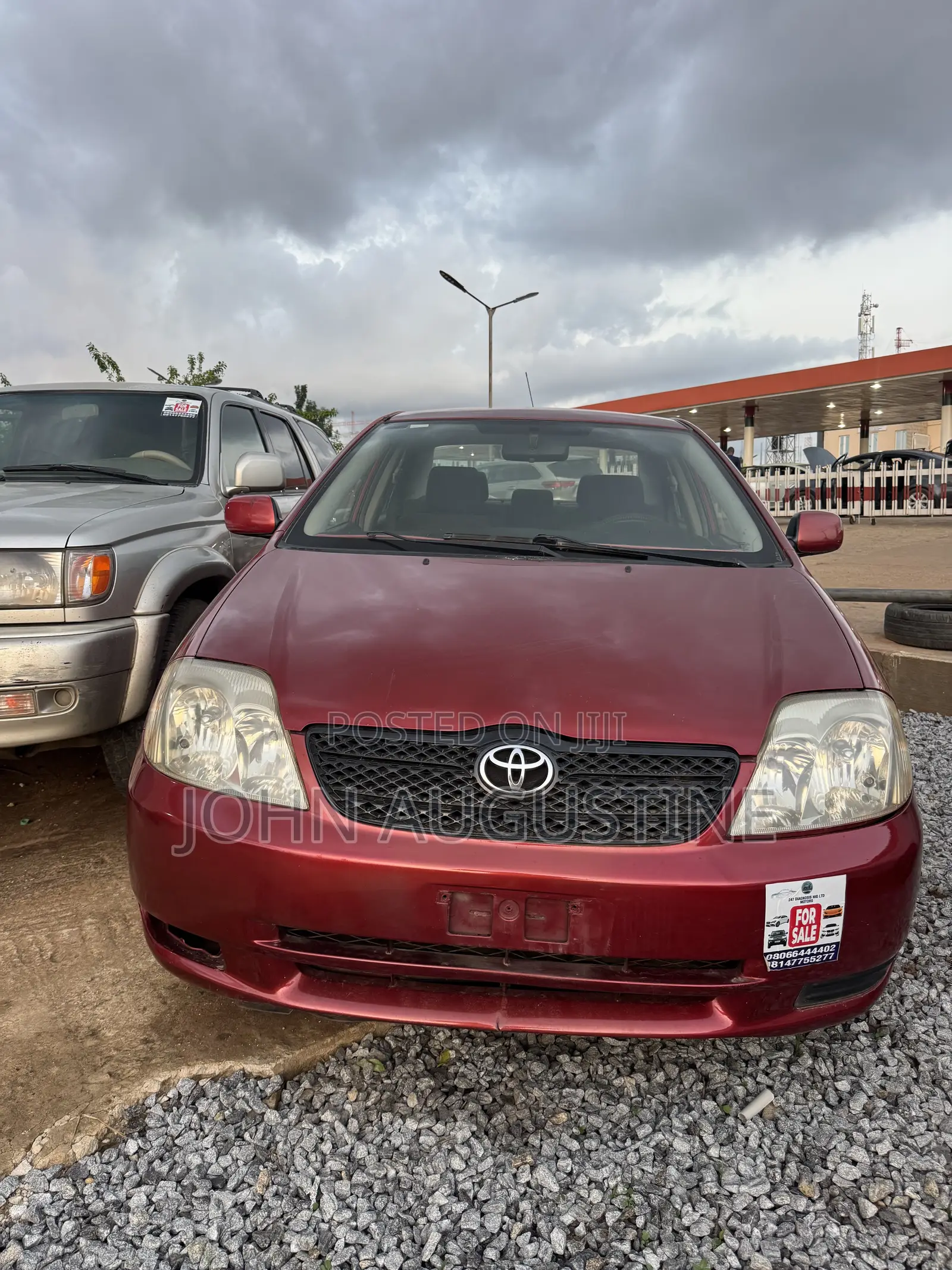 Toyota Corolla Sedan 2004 Red