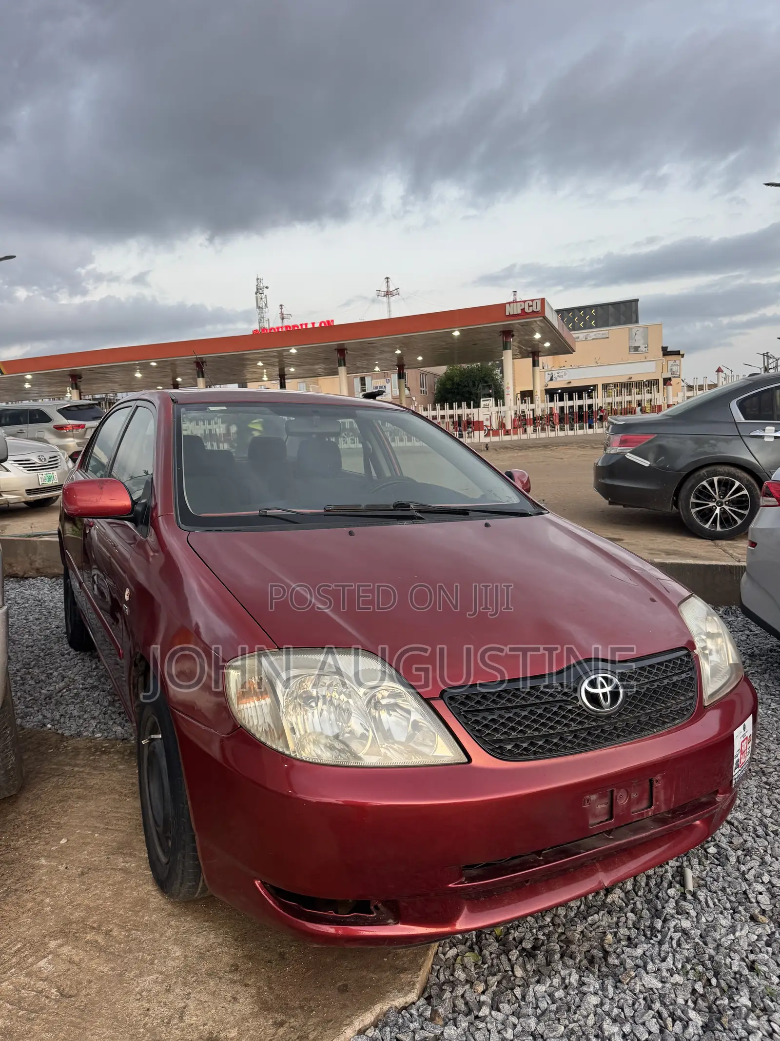 Toyota Corolla Sedan 2004 Red