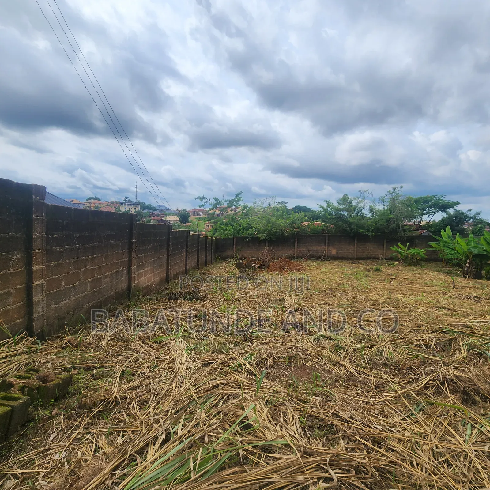 Fenced and Gated Plot of Land for Sale at Adetokun, Ologuneru Ibadan