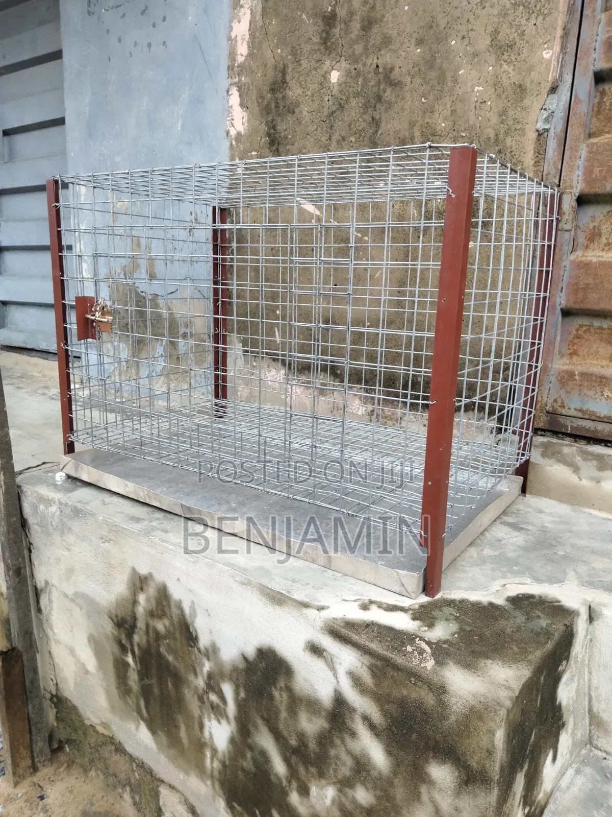 Non Collapsible Size 4 Dog Cage