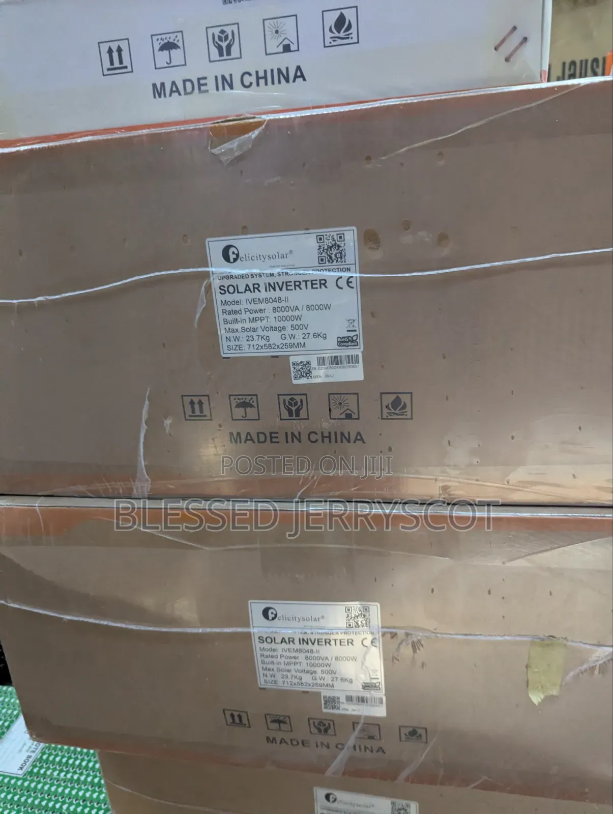 Felicity Ivem 8kva 48v Hybrid Solar Inverters Available in Stock.