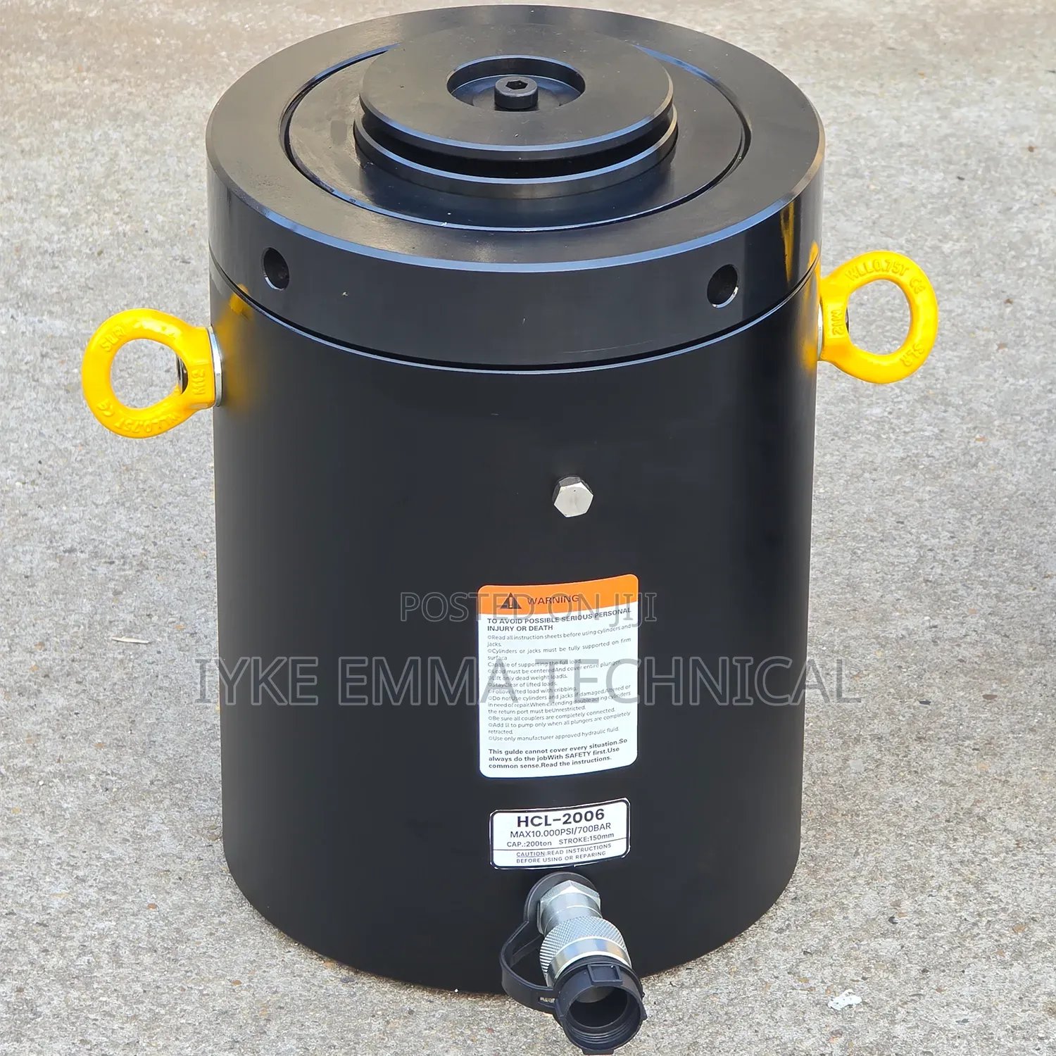 Hcl2006 Enerpac 200 Ton Hydraulic Cylinder