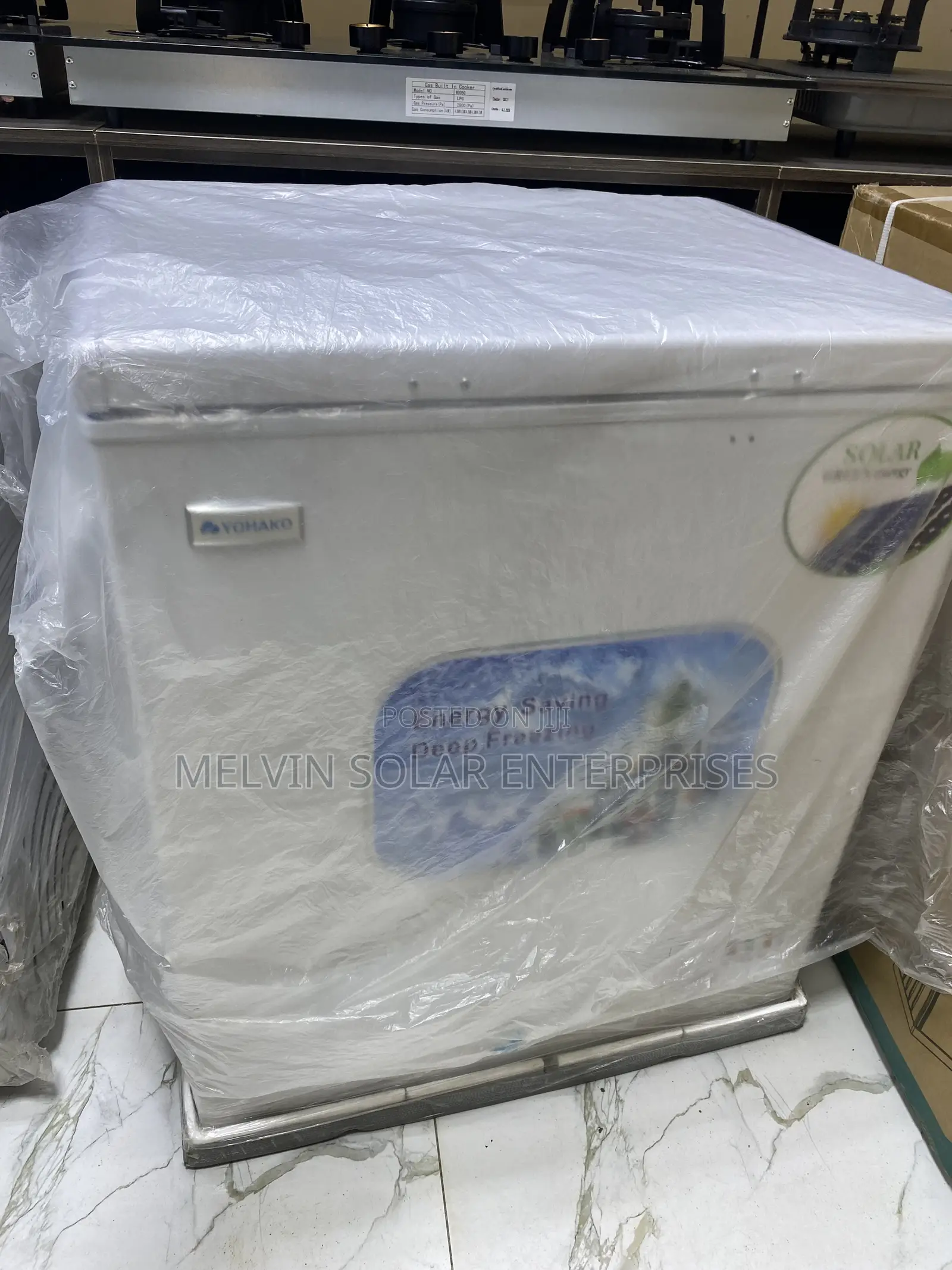 165l Yohako Solar Ac/Dc Deep Freezer Available in Store Can Use Panels