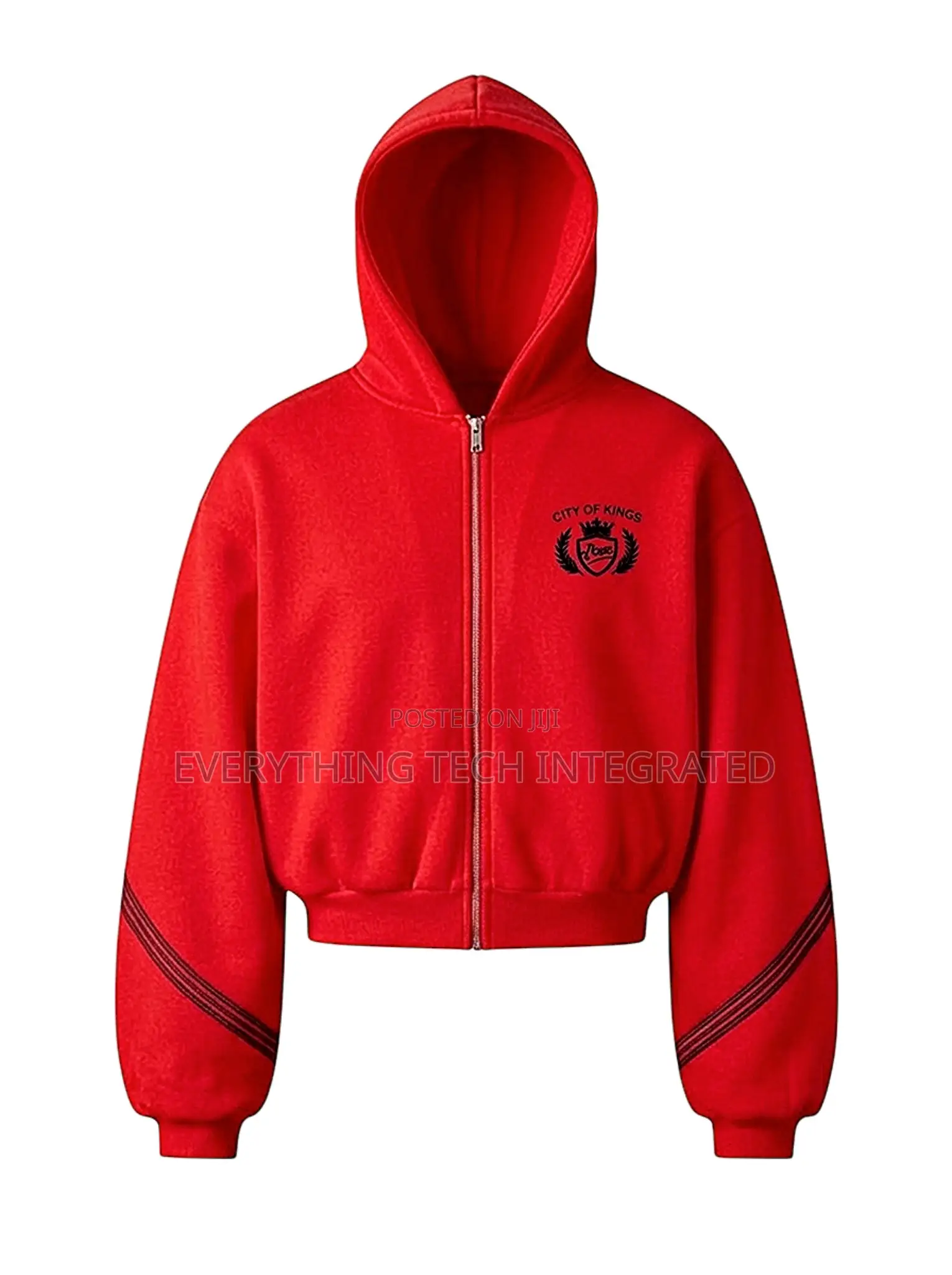 Cityxkings Zipped Up Hoodie