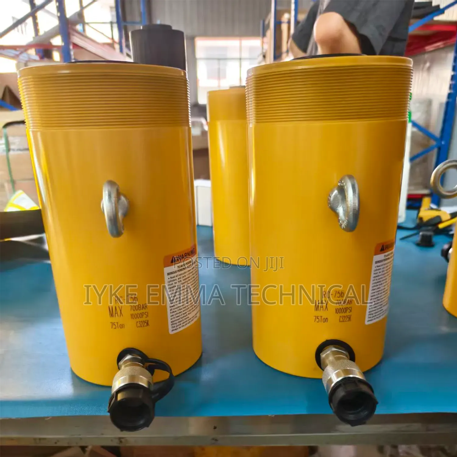 Rc756. 75tons 156mm Stroke Single Acting Hydraulic Cylinder Jack