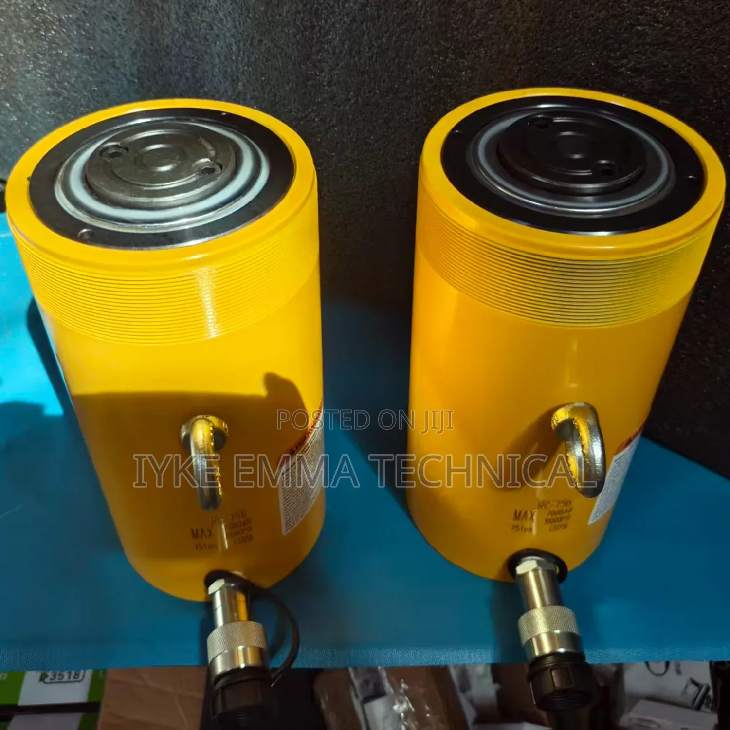 Rc756. 75tons 156mm Stroke Single Acting Hydraulic Cylinder Jack