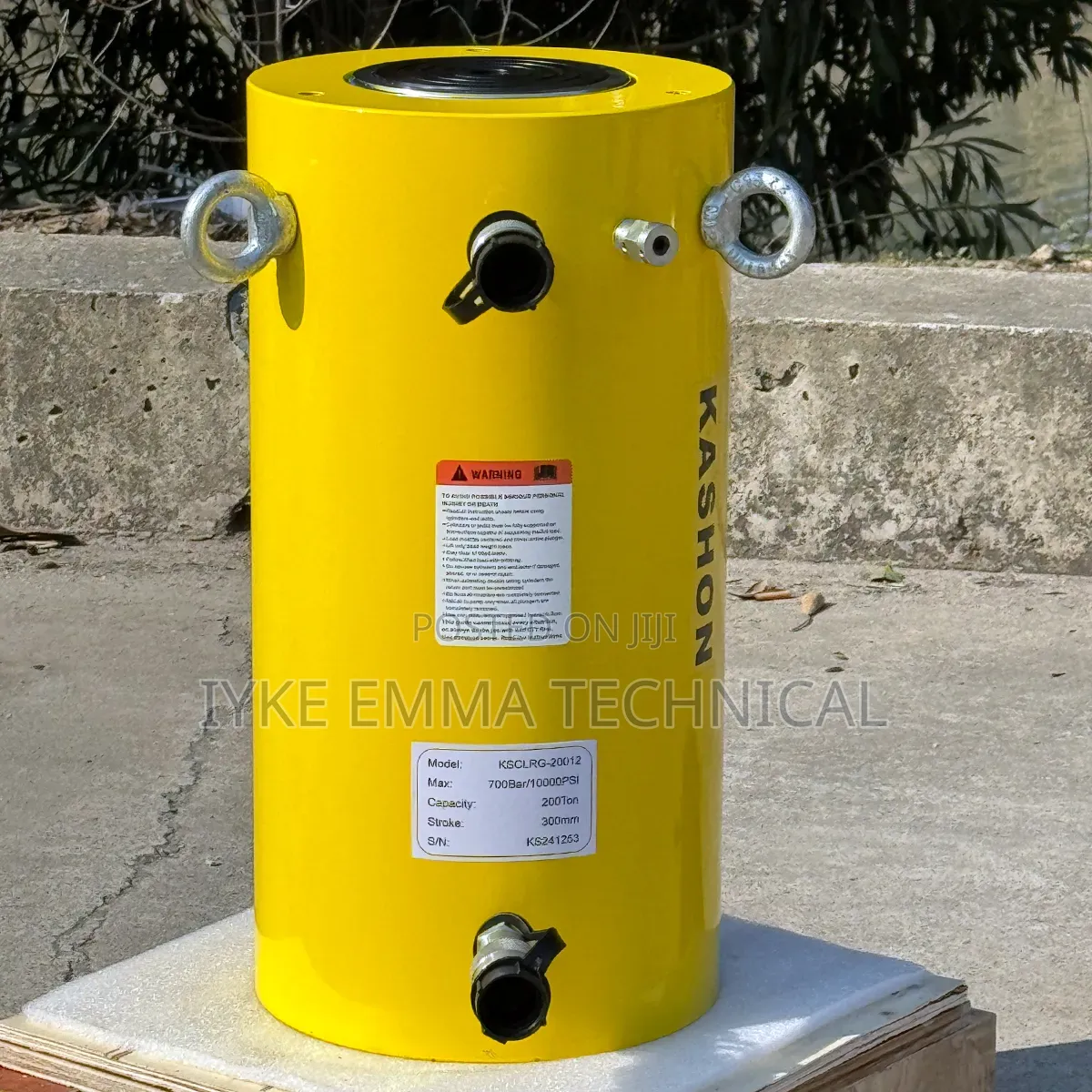 Enerpac CLRG-10012 100ton Double Acting Hvdraulic Jack Cylinder