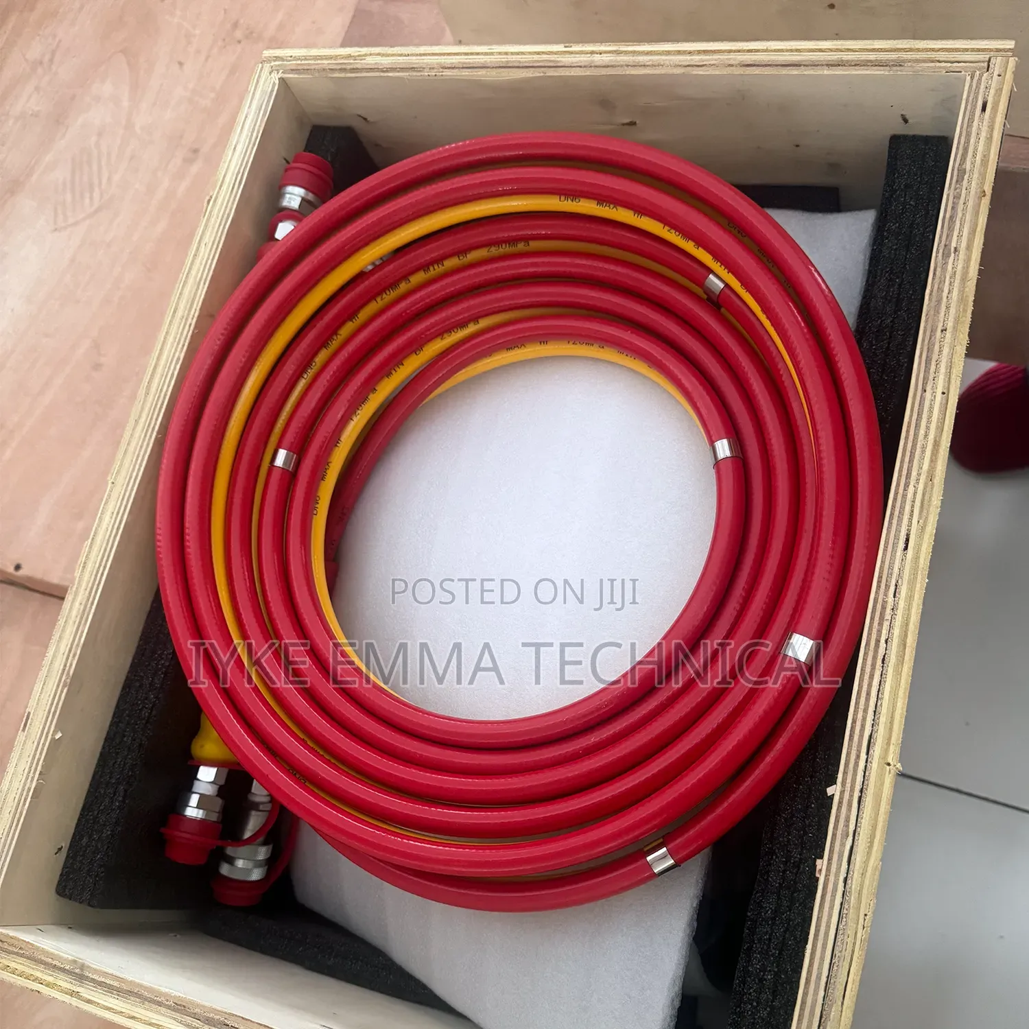 70bar Twin 6 Meters Hydraulic Hose for Hydraulic Torque Wrench