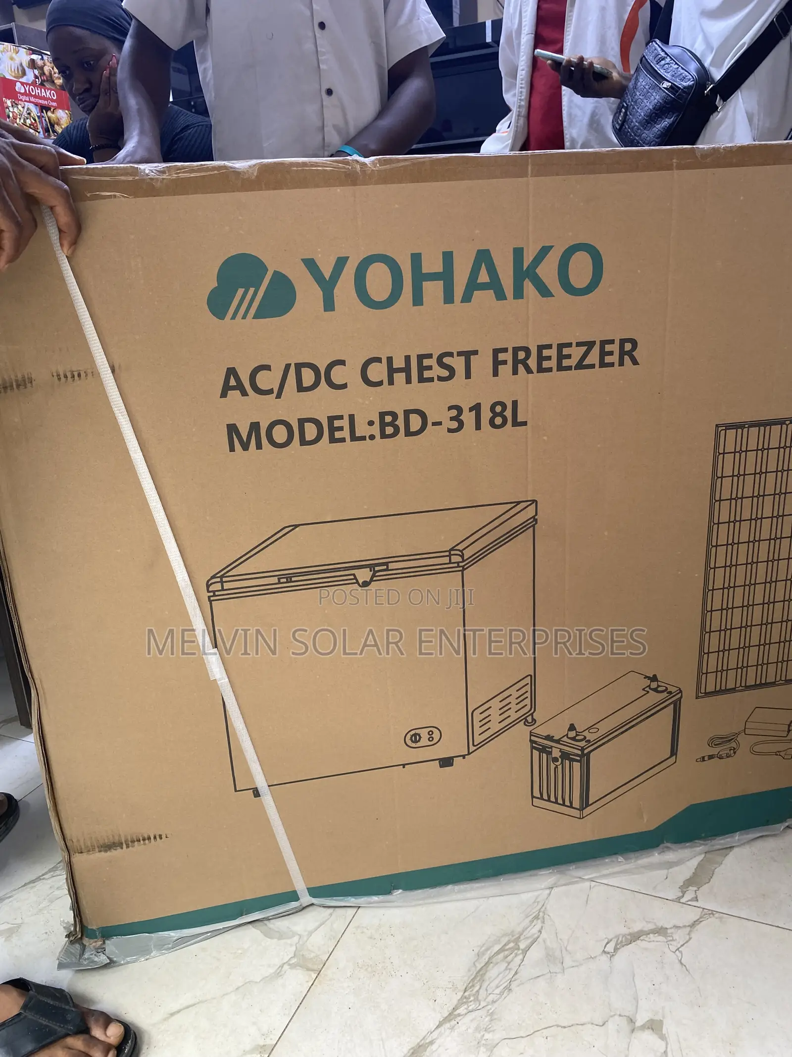 318liters Yohako Solar Freezer Available in Store Now
