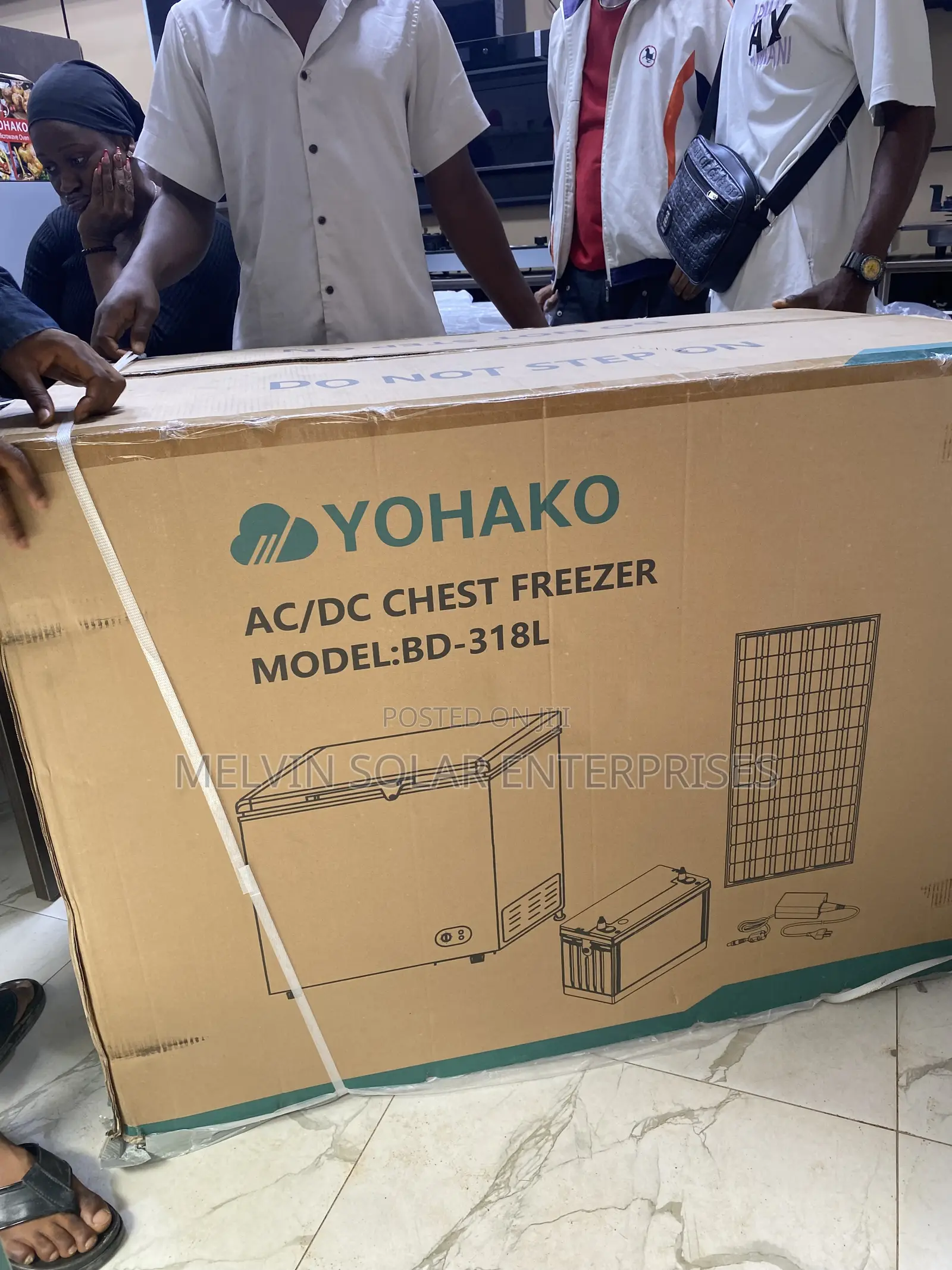 318liters Yohako Solar Freezer Available in Store Now
