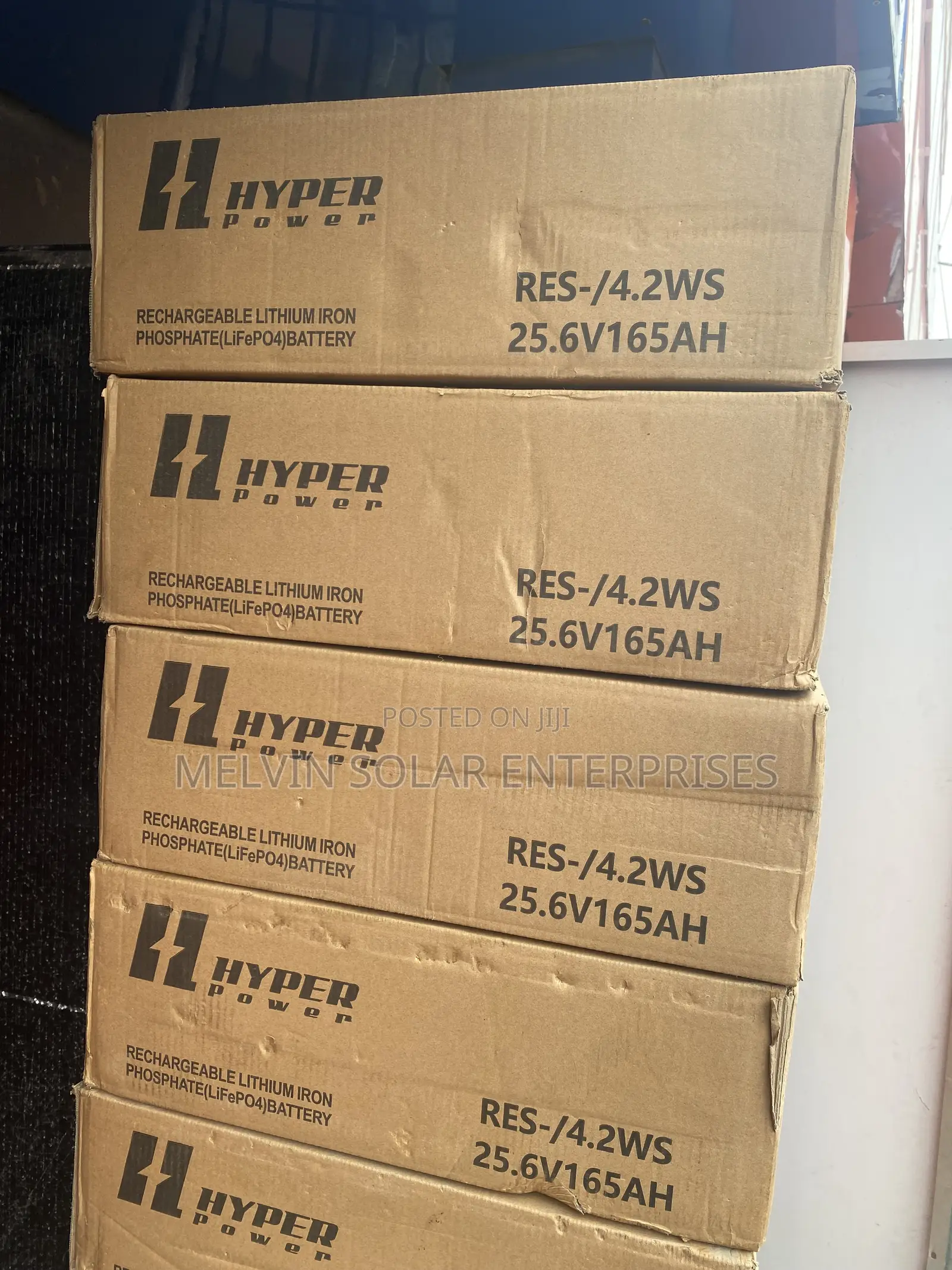 4.2kva 24v Hyper Power Solar Lithium Ion Phosphate Batteries Available